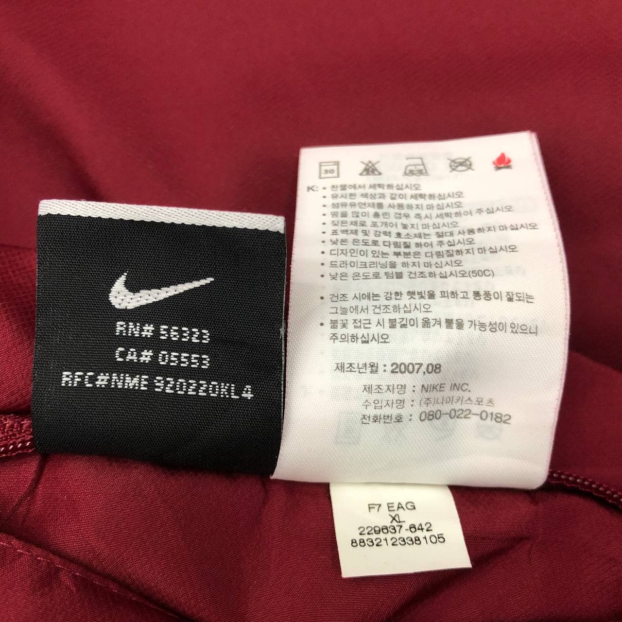 Nike Y423 NIKE GOLF FLEECE REVERSIBLE VEST Size US L / EU 52-54 / 3 - 11 Thumbnail