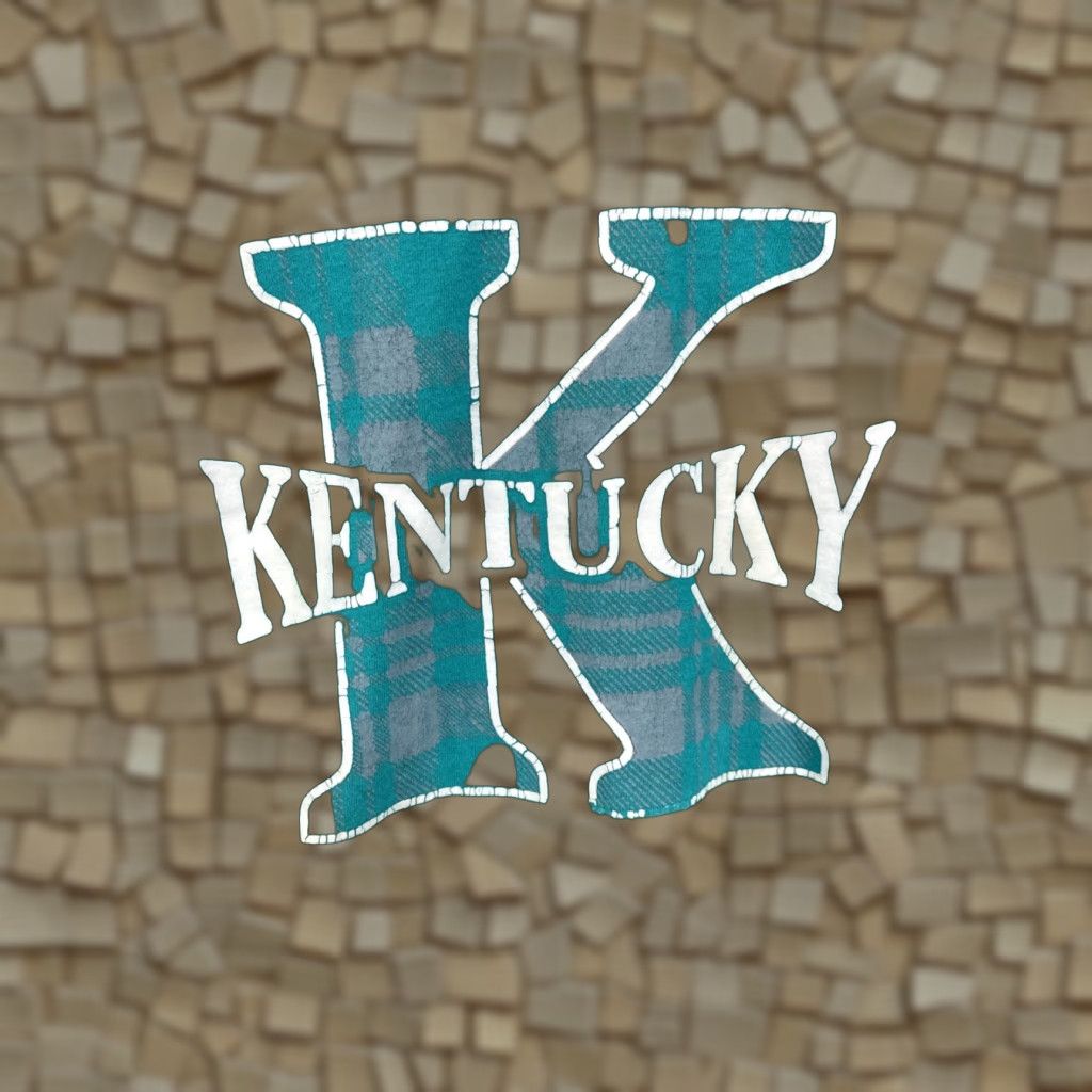 Vintage VINTAGE Kentucky T Shirt XL Teal USA Single Stitch Crew Neck Short Sleeve Logo 90s 80s Sports University City Mens Size US XL / EU 56 / 4 - 1 Thumbnail