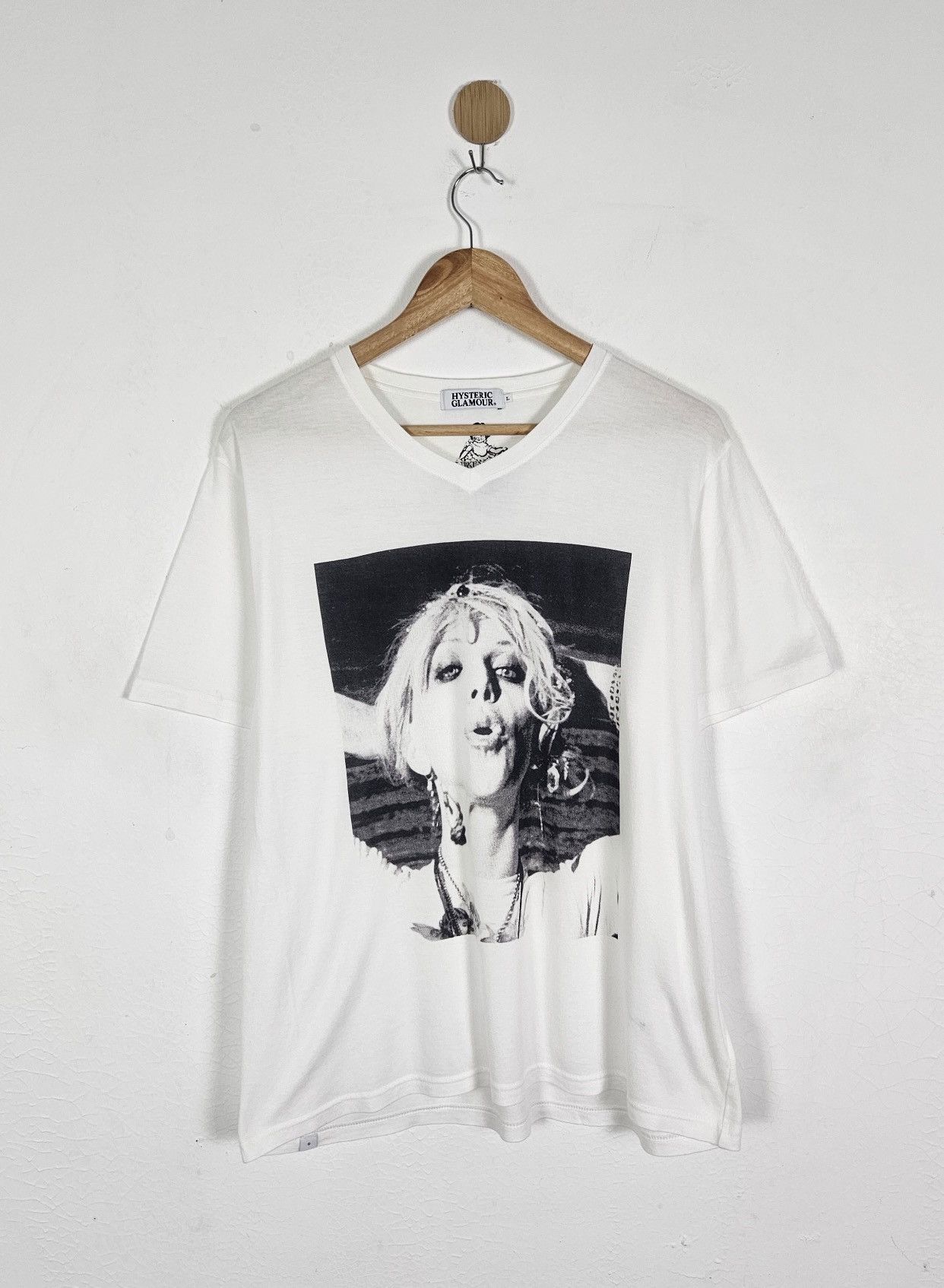 Hysteric Glamour HYSTERIC GLAMOUR dirty blonde courtney love tee