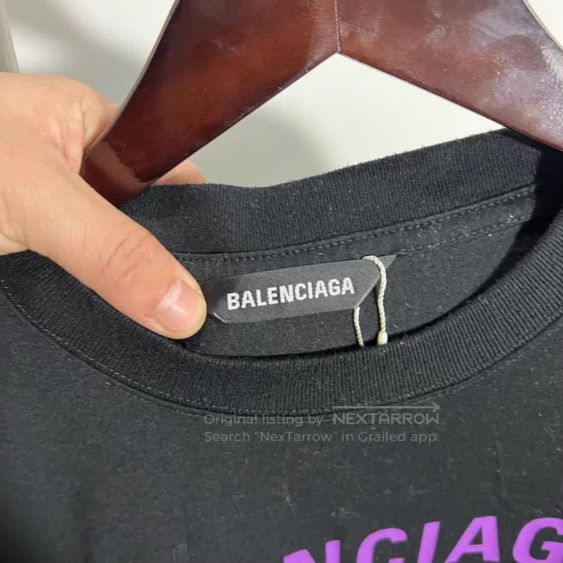 Balenciaga Balenciaga Seven Languages Short Sleeve Size US L / EU 52-54 / 3 - 3 Thumbnail