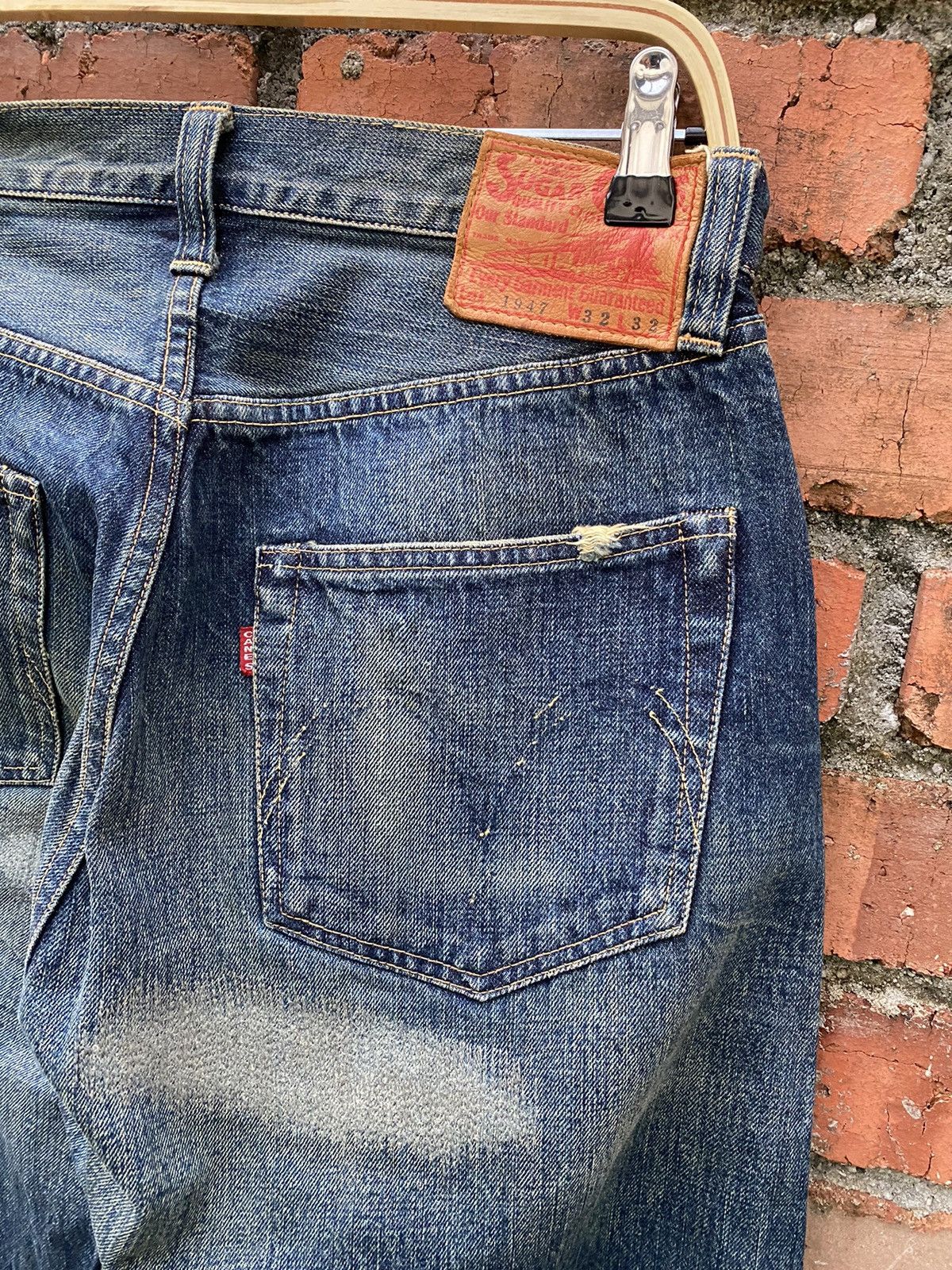 Japanese Brand × Sugar Cane size 31x30 sugarcane toyo redline distressed denime Size US 31 - 3 Thumbnail