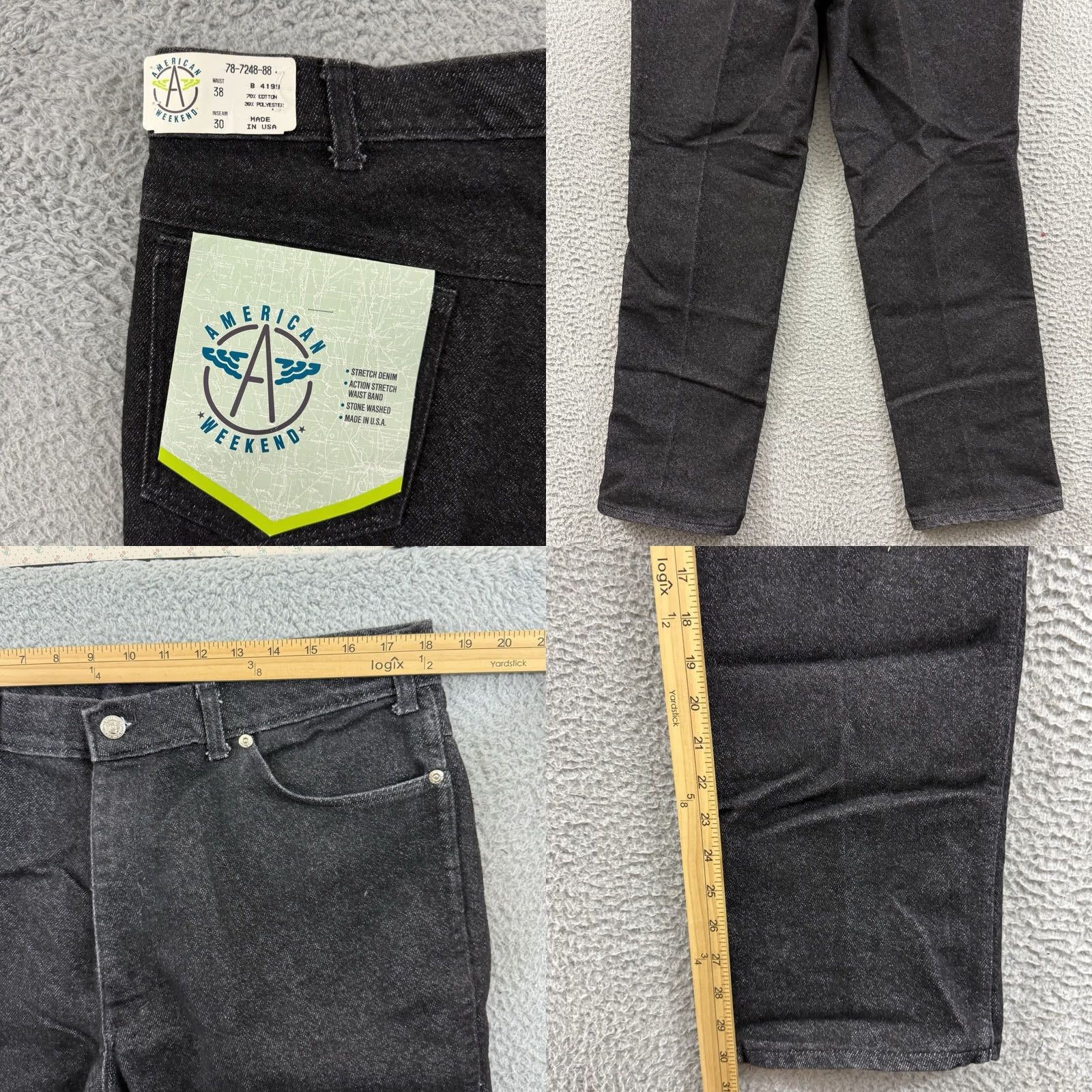 Vintage VINTAGE American Weekend Jeans Shirt? Size US 36 / EU 52 - 8 Thumbnail