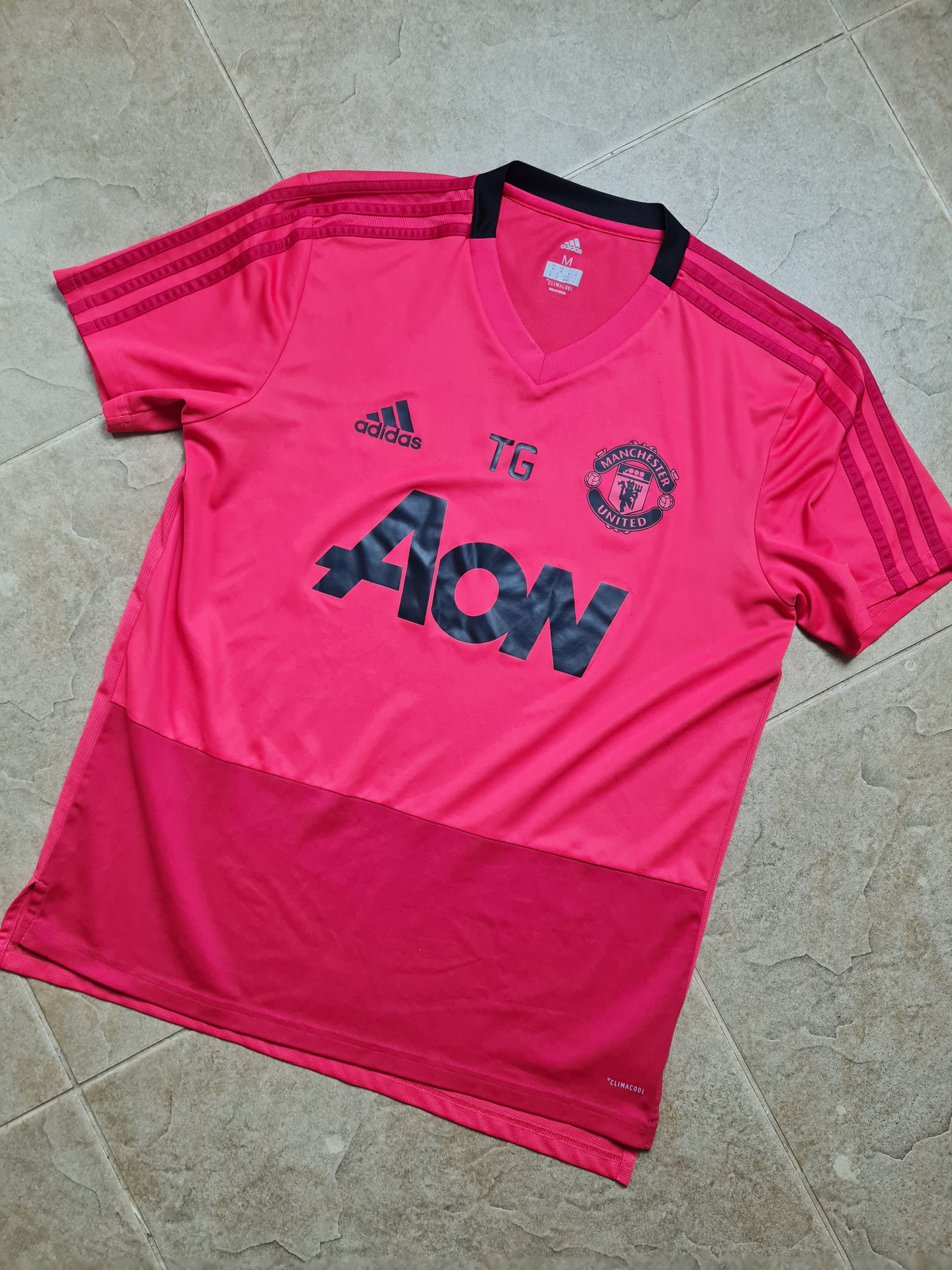 Adidas Jersey Manchester United 2018 training soccer shirt Adidas Size US S / EU 44-46 / 1 - 5 Thumbnail