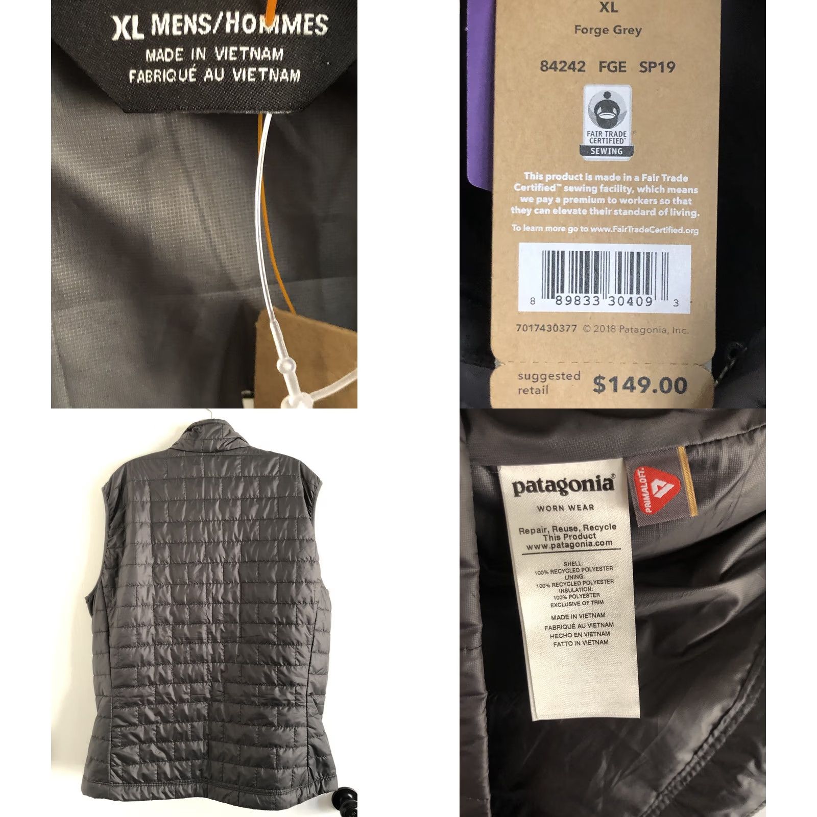 Patagonia VINTAGE? No. Size US XL / EU 56 / 4 - 8 Thumbnail