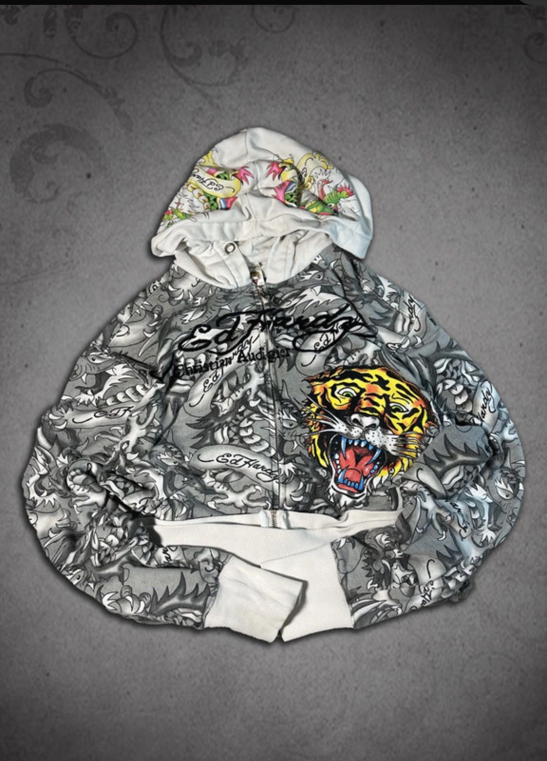 Ed Hardy Ed Hardy Y2K Hoodie Size US S / EU 44-46 / 1 - 1 Thumbnail