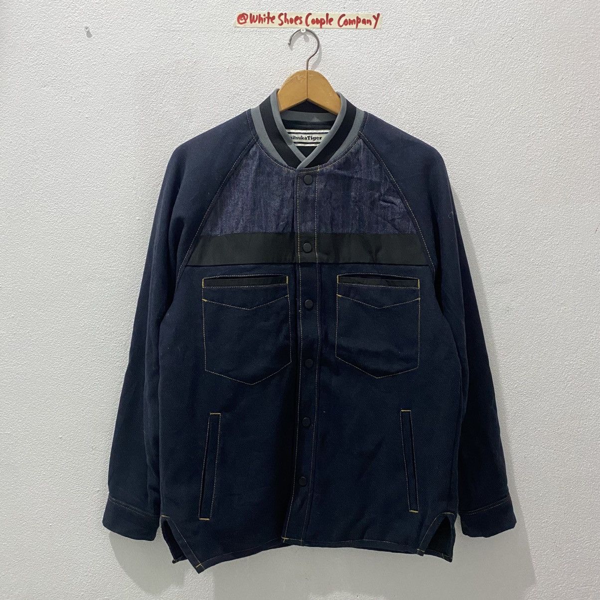 Onitsuka Tiger Onitsuka Tiger Denim/Wool Jacket Size US S / EU 44-46 / 1 - 1 Thumbnail