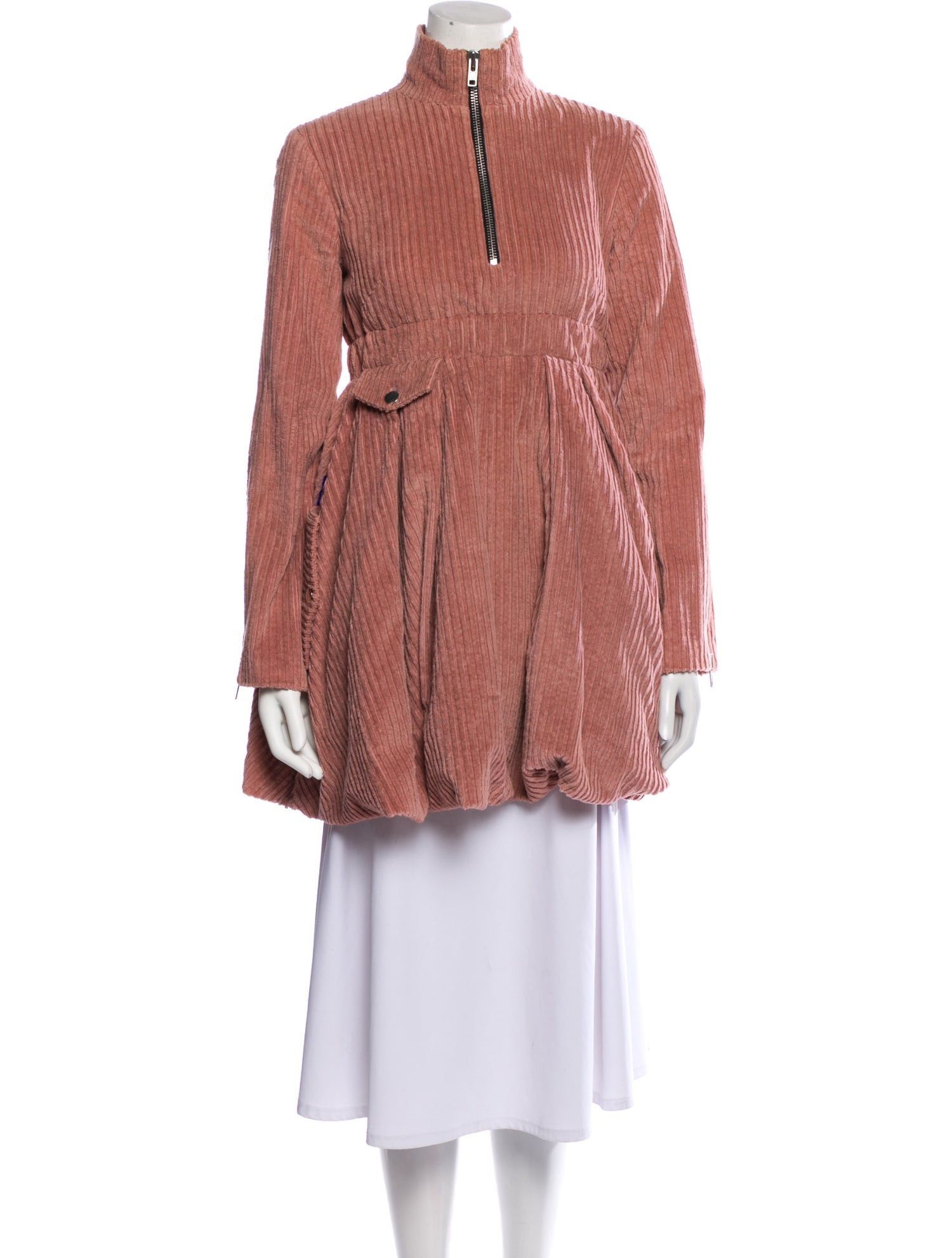 Anton Belinskiy Anton Belinskiy FW 2019 Collection Corduroy Mini Dress Size S / US 4 / IT 40 - 5 Thumbnail