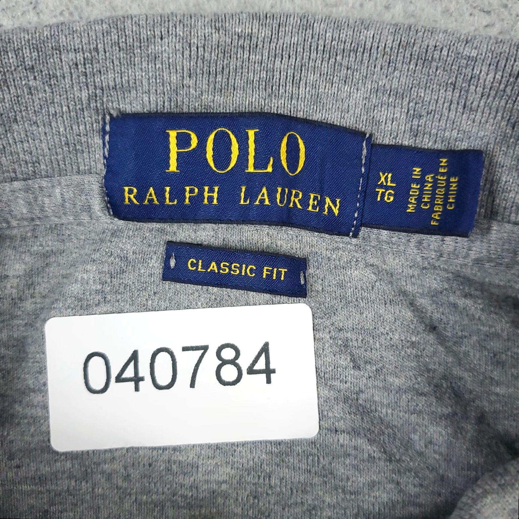 Ralph Lauren Ralph Lauren Polo Shirt Mens XL Gray Pony Polo Shirt - Polo, Regular Fit, Short Sleeve, Button-Front, Cotton, Gray, Classic American Preppy Mens XL Size US XL / EU 56 / 4 - 7 Thumbnail