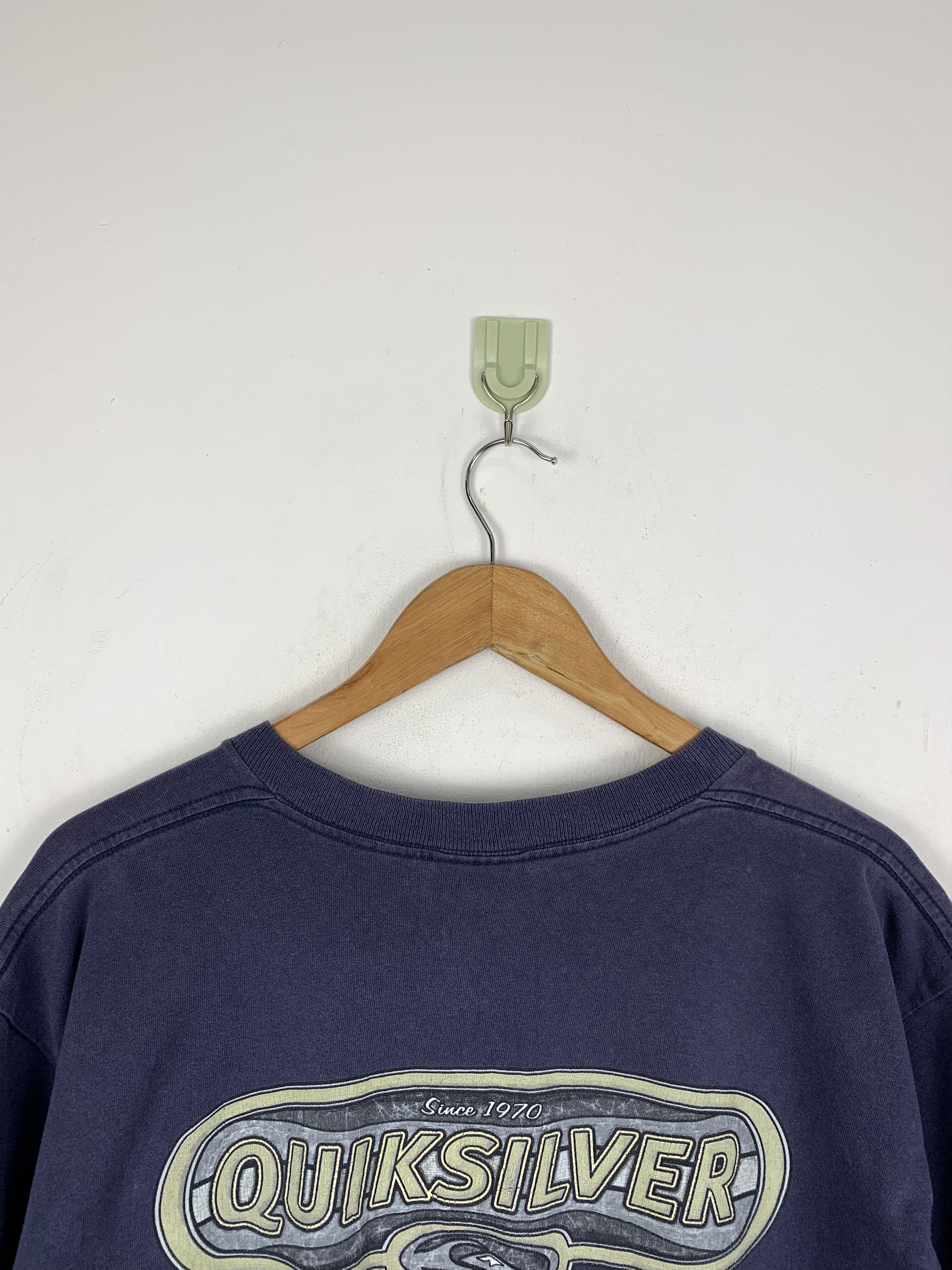 Quiksilver × Vintage Vintage 90s Quiksilver Made In USA TA0309 Size US M / EU 48-50 / 2 - 2 Thumbnail