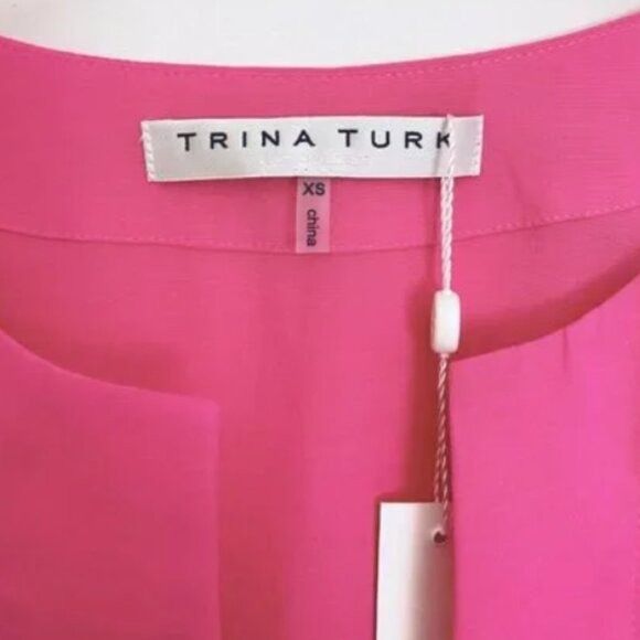 Trina Turk Trina Turk Carry On Silk Tunic Size XS / US 0-2 / IT 36-38 - 8 Thumbnail