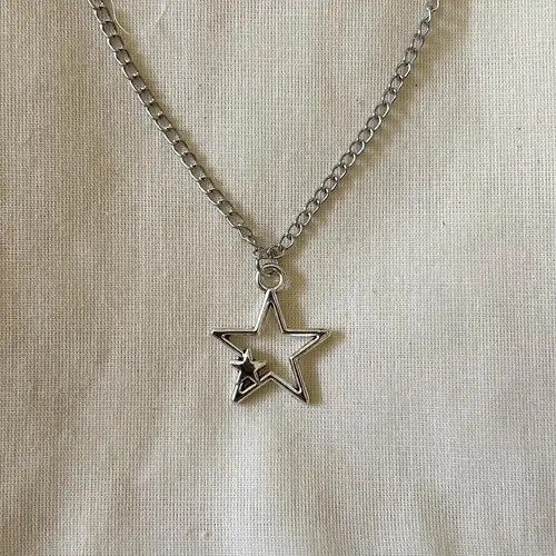 Jewelry Kizuki x Anzai vintage style silver star pendant necklace Size ONE SIZE - 2 Thumbnail