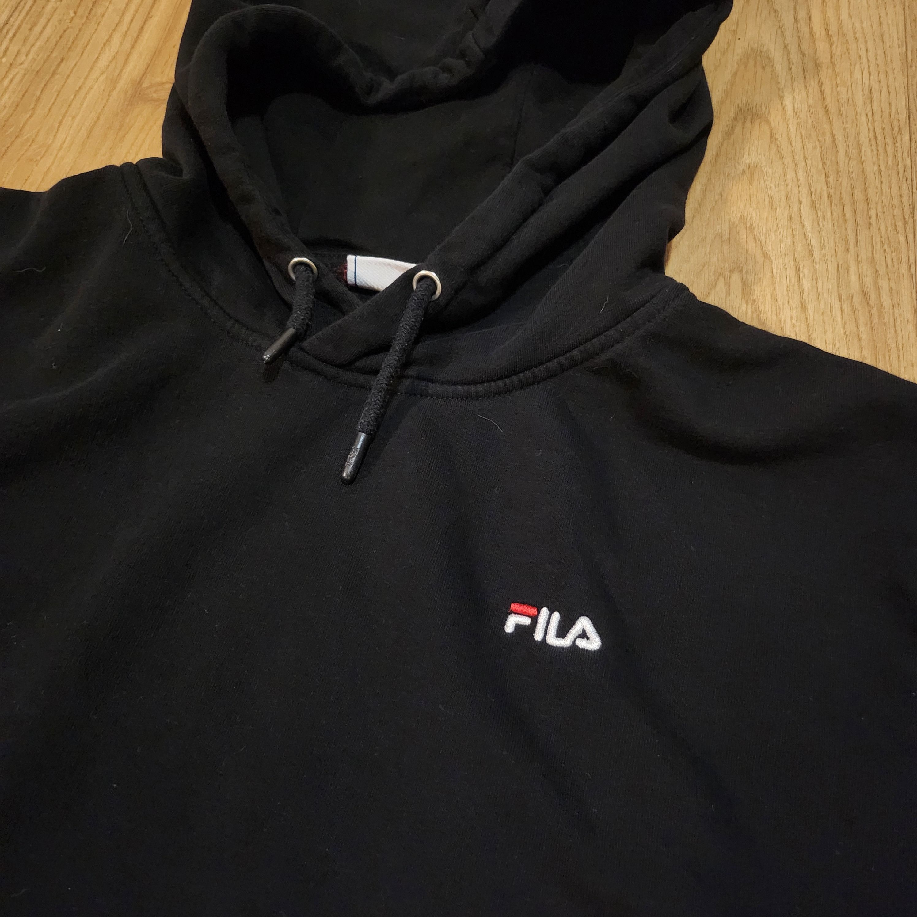 Fila Fila Embroidery Black Hoodie Size US XL / EU 56 / 4 - 3 Thumbnail