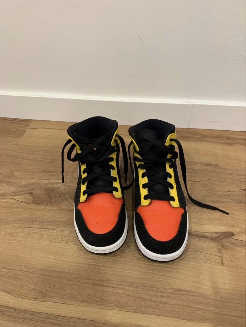 Nike Air Jordan mid amarillos Size US 5.5 / IT 35.5 - 4 Thumbnail