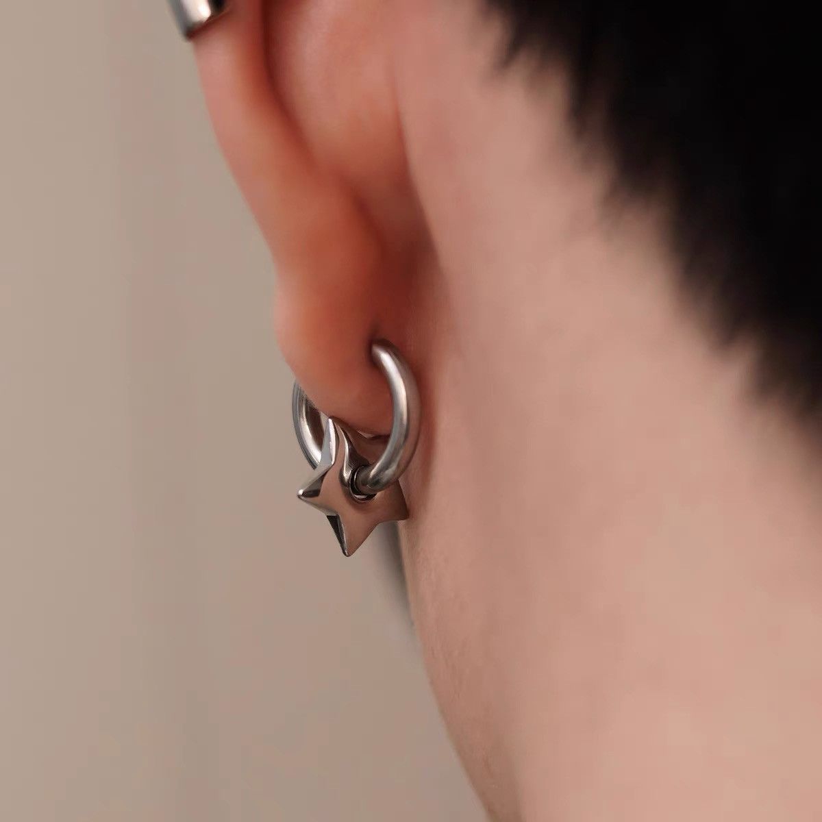 Designer × Vintage Retro punk earrings Size ONE SIZE - 4 Thumbnail