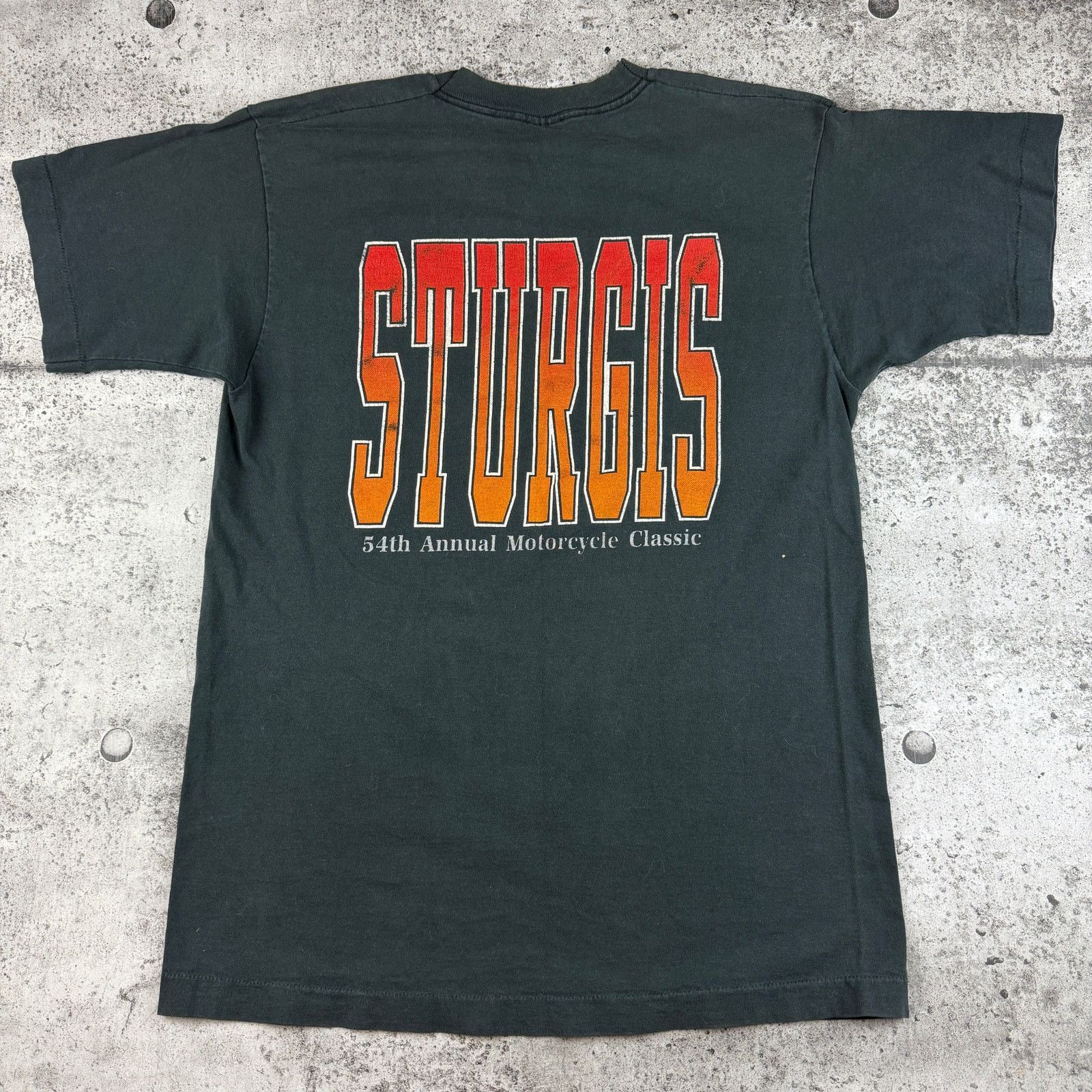 Fruit Of The Loom Vintage Sturgis Black Hills 1994 Bike Week Shirt Size Large Size US L / EU 52-54 / 3 - 2 Thumbnail