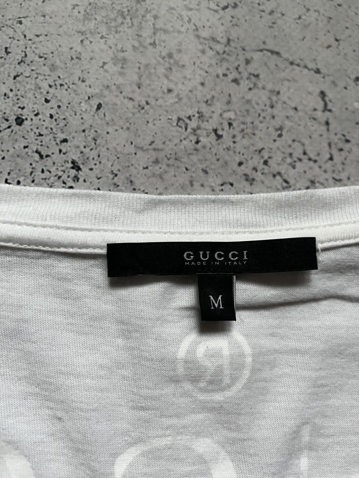 Tom Ford Gucci Tom Ford White Long Sleeve Back Big Logo Luxury Y2K Size M / US 6-8 / IT 42-44 - 4 Thumbnail