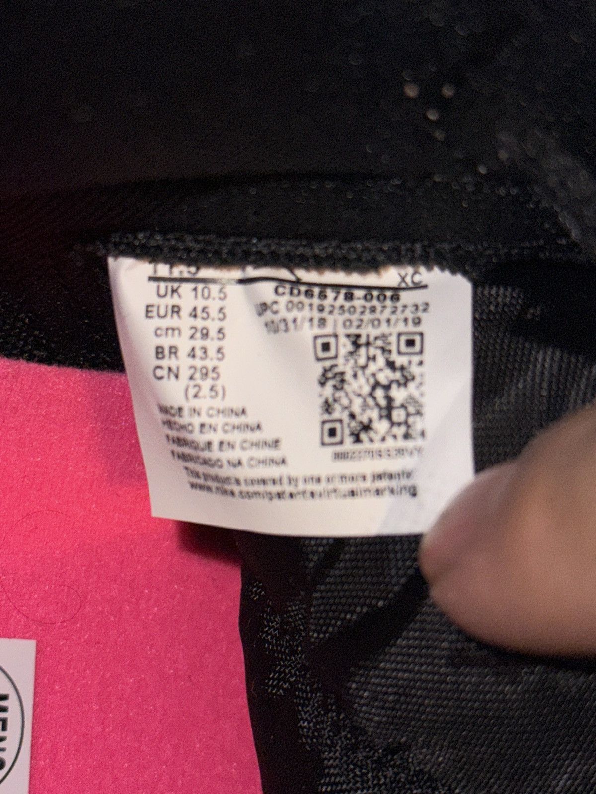 Jordan Brand 2020 Air Jordan 1 Retro High SB 'NYC to Paris' Size US 11.5 / EU 44-45 - 10 Thumbnail