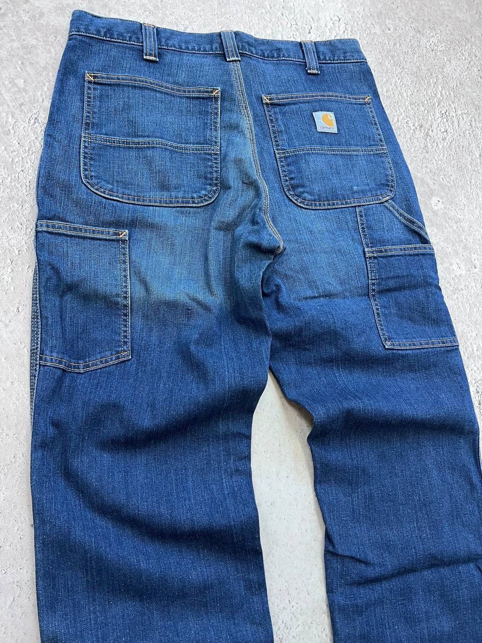 Carhartt × Carhartt Wip × Vintage Vintage Carhartt Double Knee Carpenter Pants Workwear Skater Size US 32 / EU 48 - 9 Thumbnail