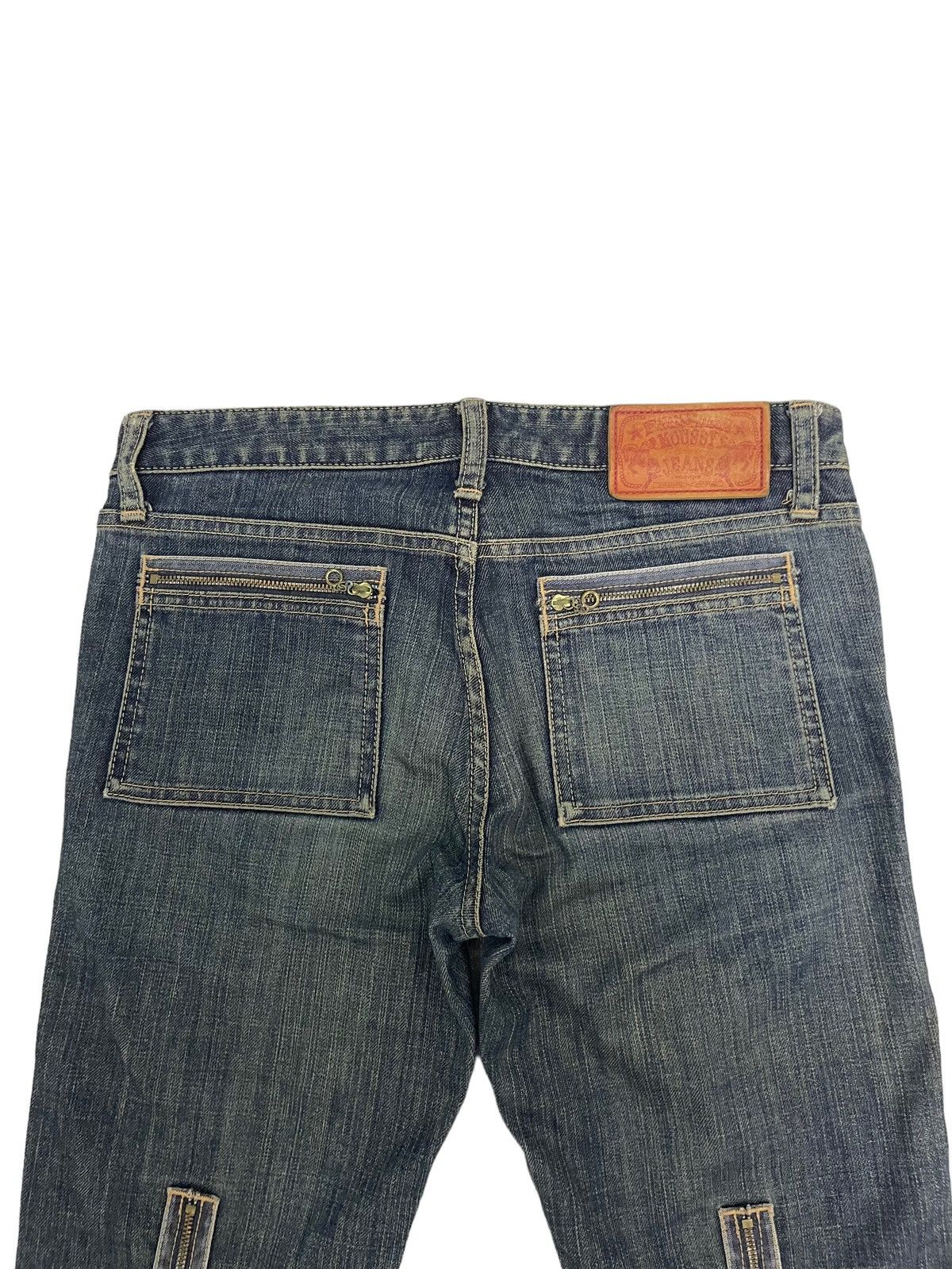 MOUSSY Vintage Moussy Zipper Denim Jeans ! Very Rare Design Size US 30 / EU 46 - 11 Thumbnail