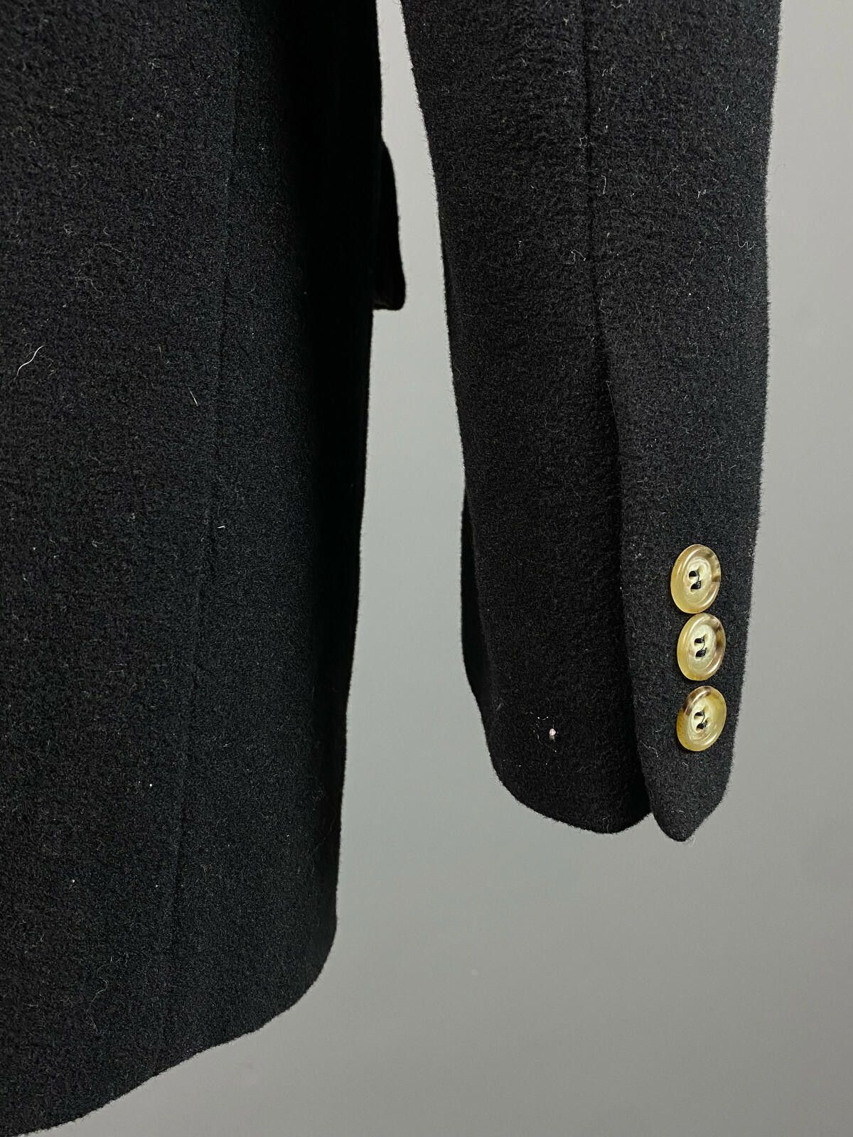 Boneville Men Boneville Black Wool Blazer Coat Jacket Size 50 Size US M / EU 48-50 / 2 - 8 Thumbnail