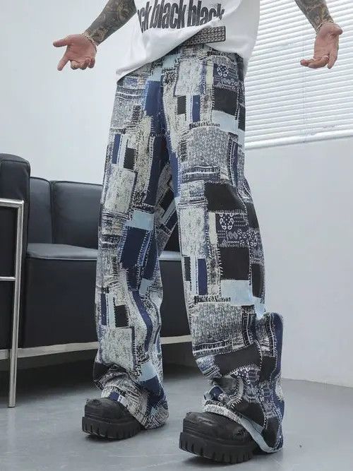Japanese Brand Straight Leg Denim Jeans Custom Size US 34 / EU 50 - 2 Thumbnail