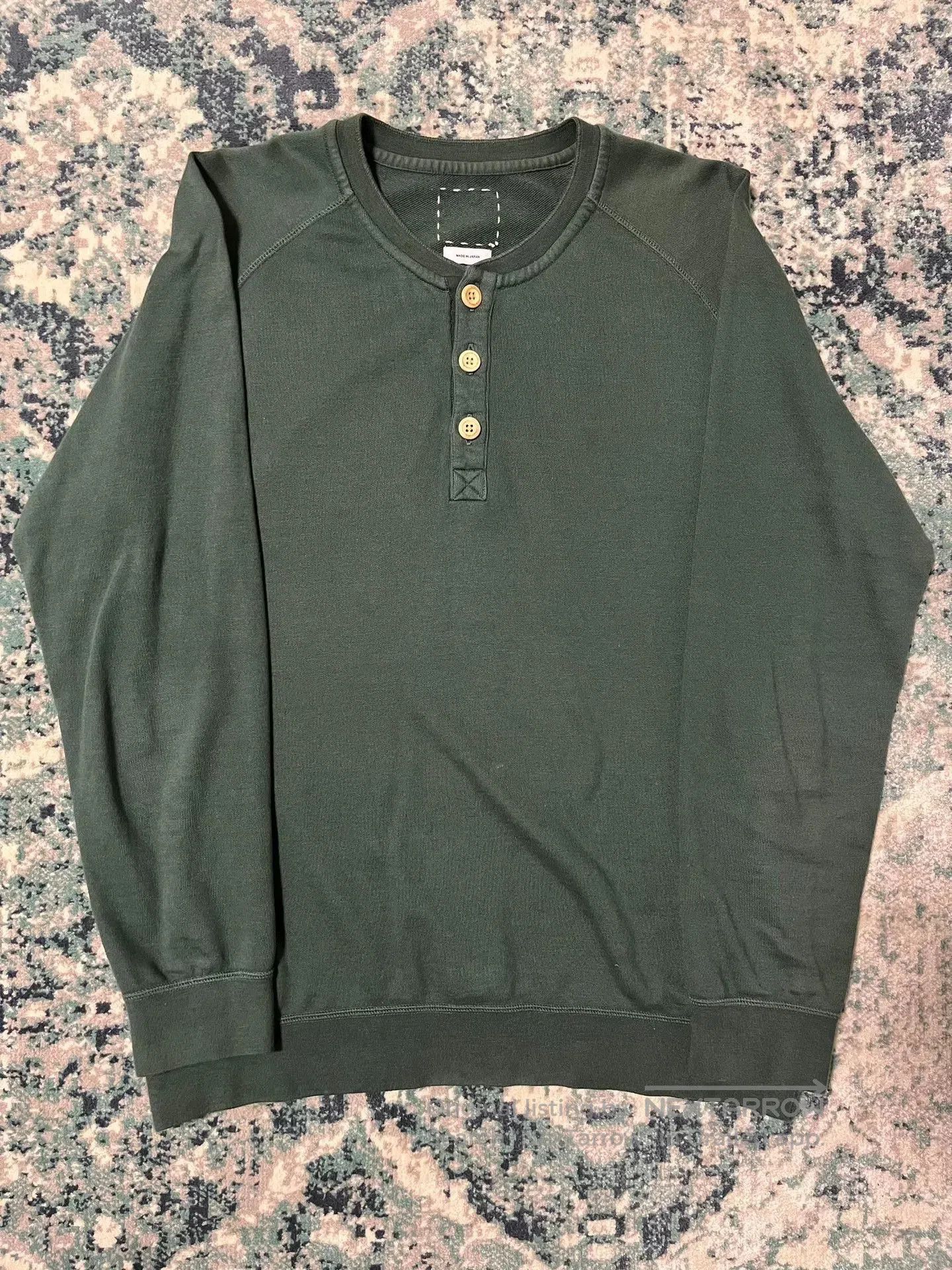 Visvim visvim 16ss Henley Shirt. Size US M / EU 48-50 / 2 - 1 Thumbnail