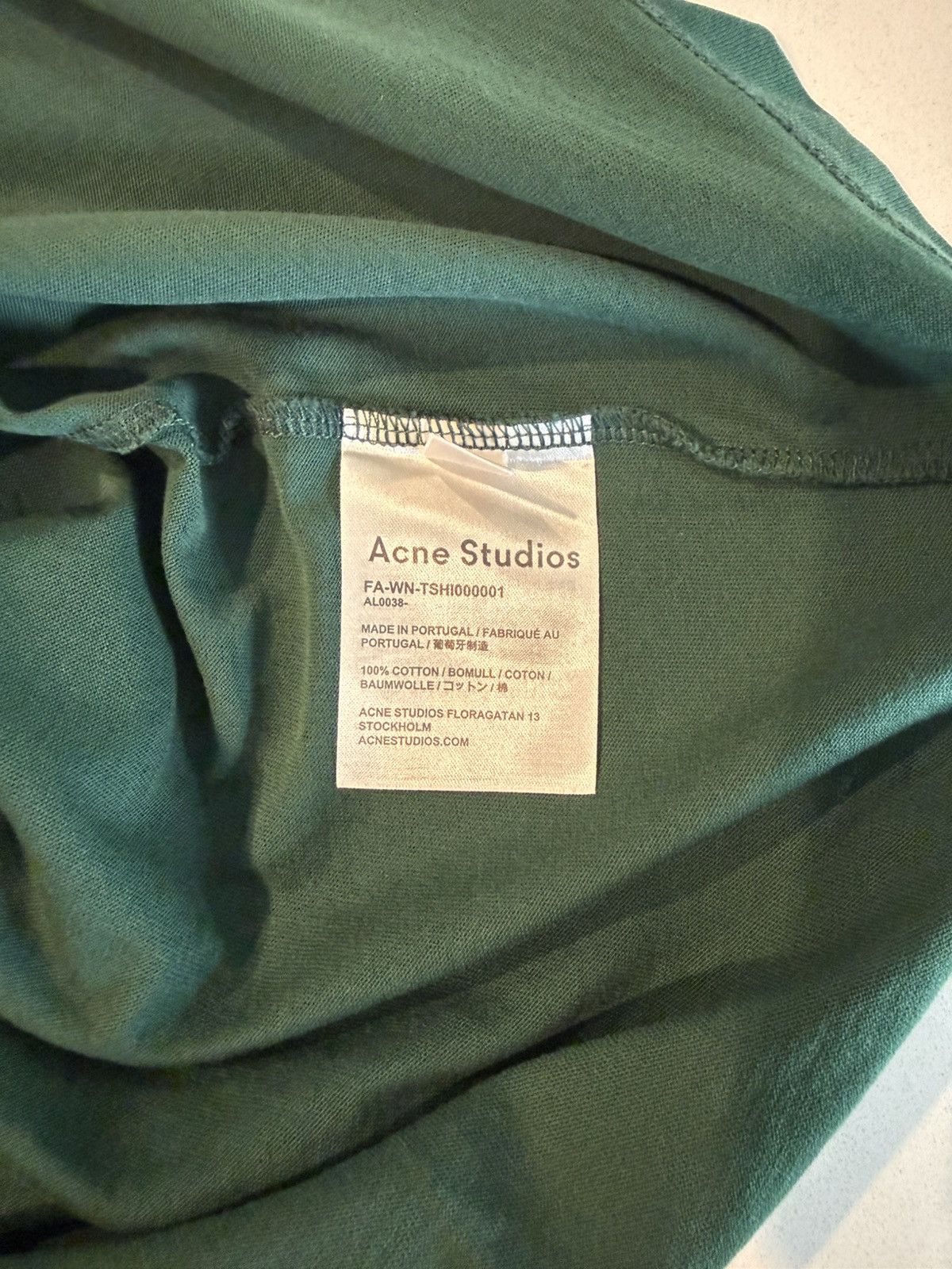 Acne Studios Acne Studios Basic Crewneck T-Shirt Size US S / EU 44-46 / 1 - 5 Thumbnail
