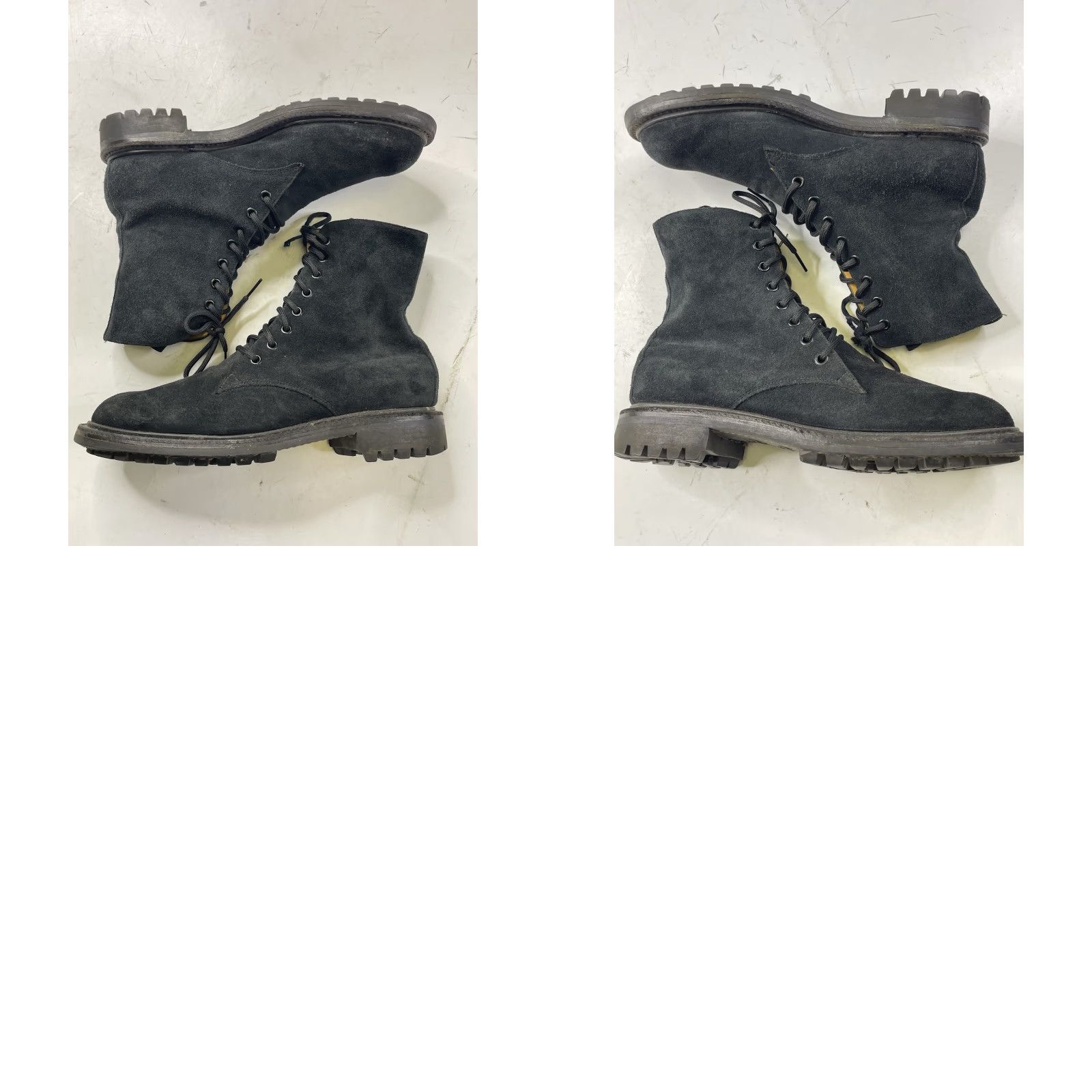 Vintage VINTAGE The Old Curiosity Shop Black Suede Leather Boots Combat Size 7 Mens Boots Black Leather Combat 7 Mens Size US 7 / EU 40 - 8 Thumbnail