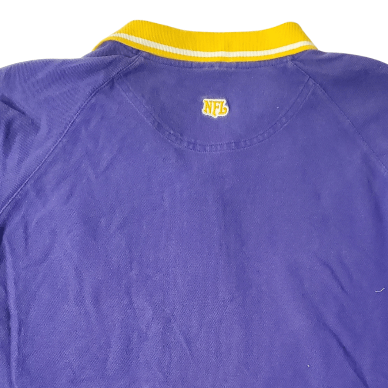 NFL × Vintage Y2K Minnesota Vikings Polo Shirt Size US XL / EU 56 / 4 - 4 Thumbnail