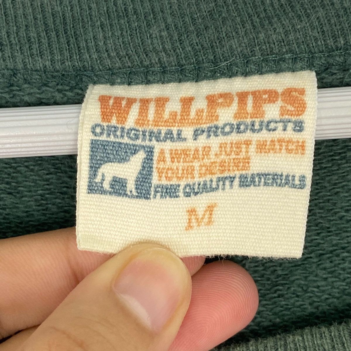 Other Vintage Willpips Sweatshirt Crewneck Green Big Logo Size M Size US M / EU 48-50 / 2 - 7 Thumbnail