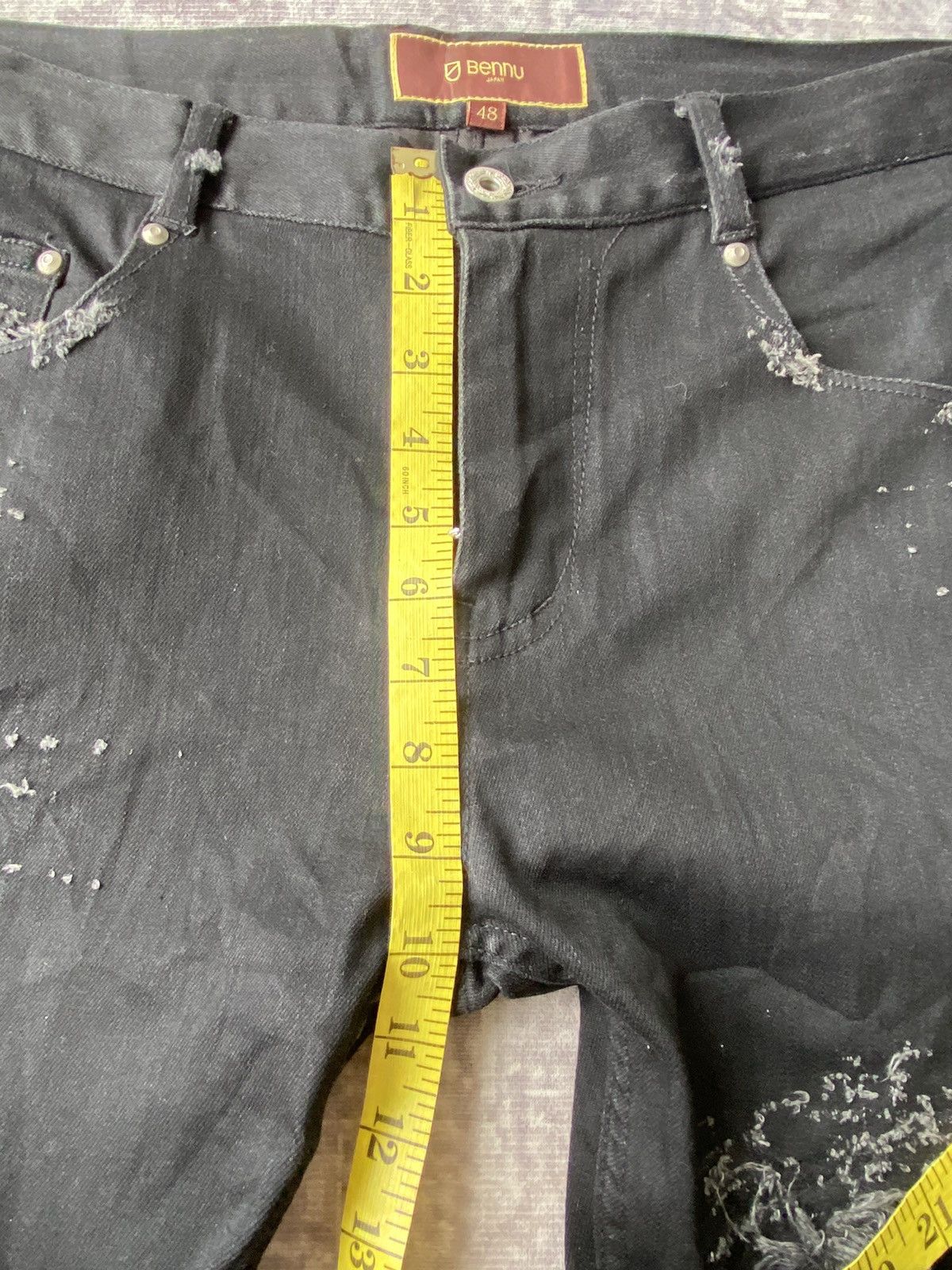Japanese Brand Bennu Japan X Resurrection Handmade Japan Distressed Jeans Size US 30 / EU 46 - 12 Thumbnail