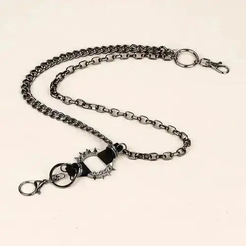 Jewelry Mizuki x Asaka Gun Balck Color Hip-hop Pants Belt Chains Size ONE SIZE - 7 Thumbnail