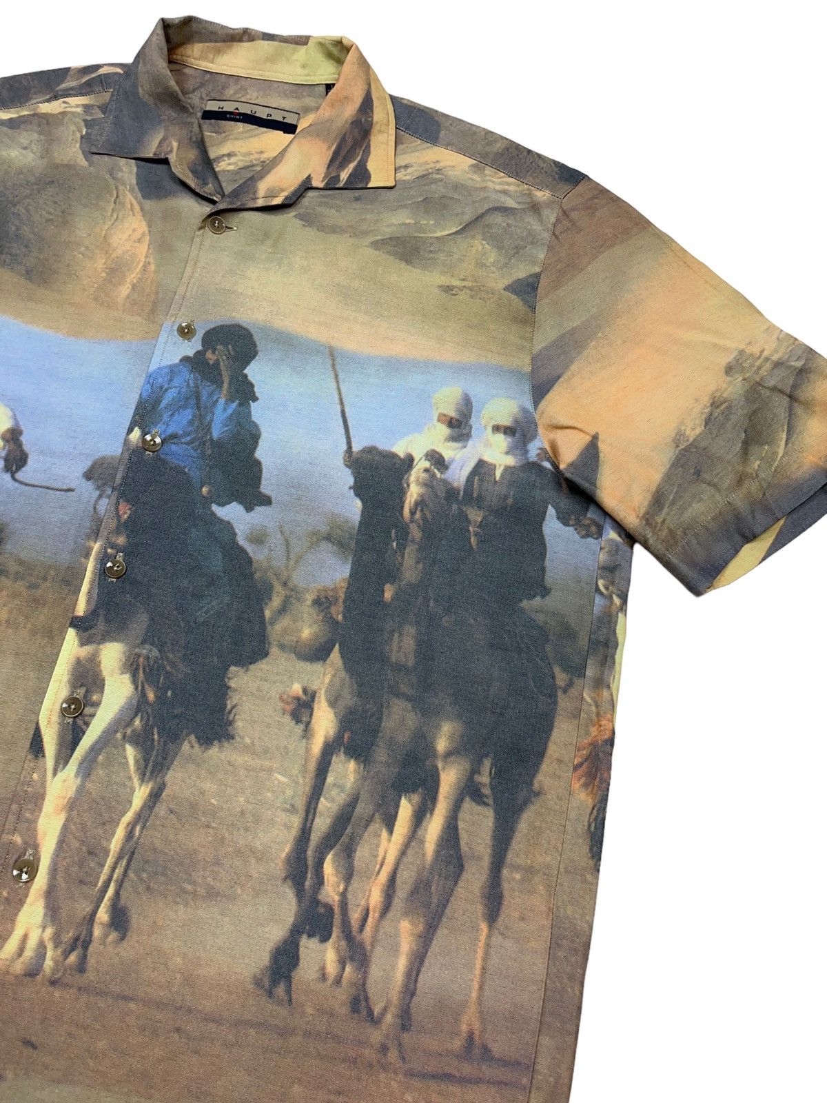 Haupt Vintage Haupt Arabian Shirt All Over Print Supreme Style Size US L / EU 52-54 / 3 - 3 Thumbnail