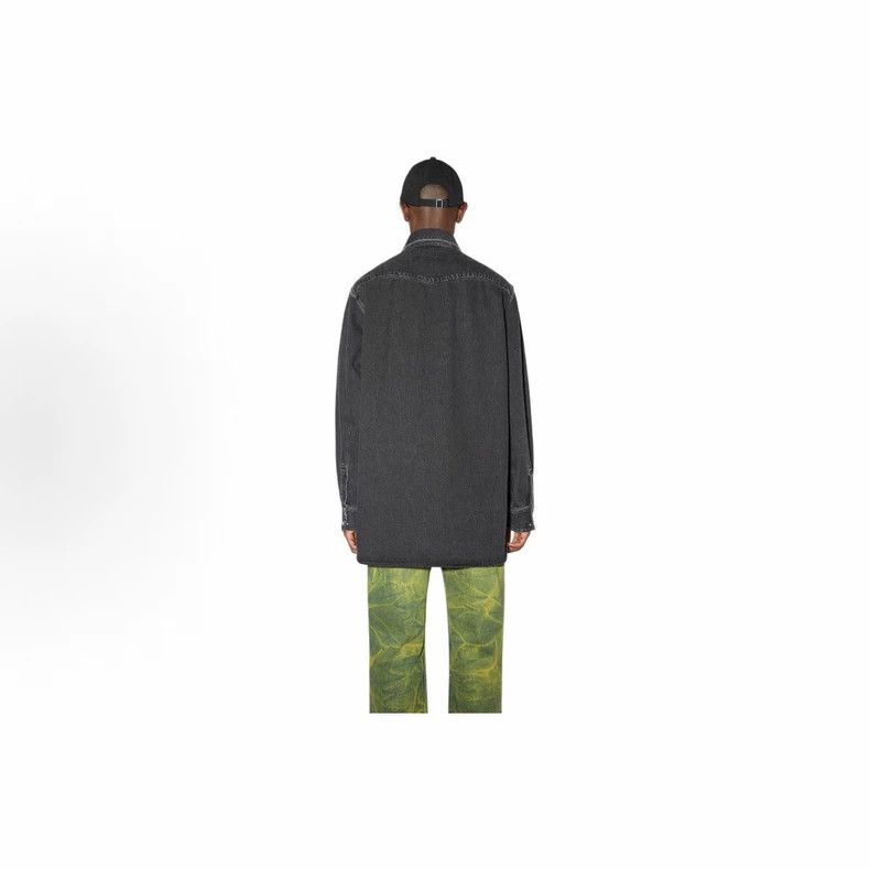 Acne Studios acne studios Black denim shirt jacket 2506-Nextarrow Size US M / EU 48-50 / 2 - 4 Thumbnail