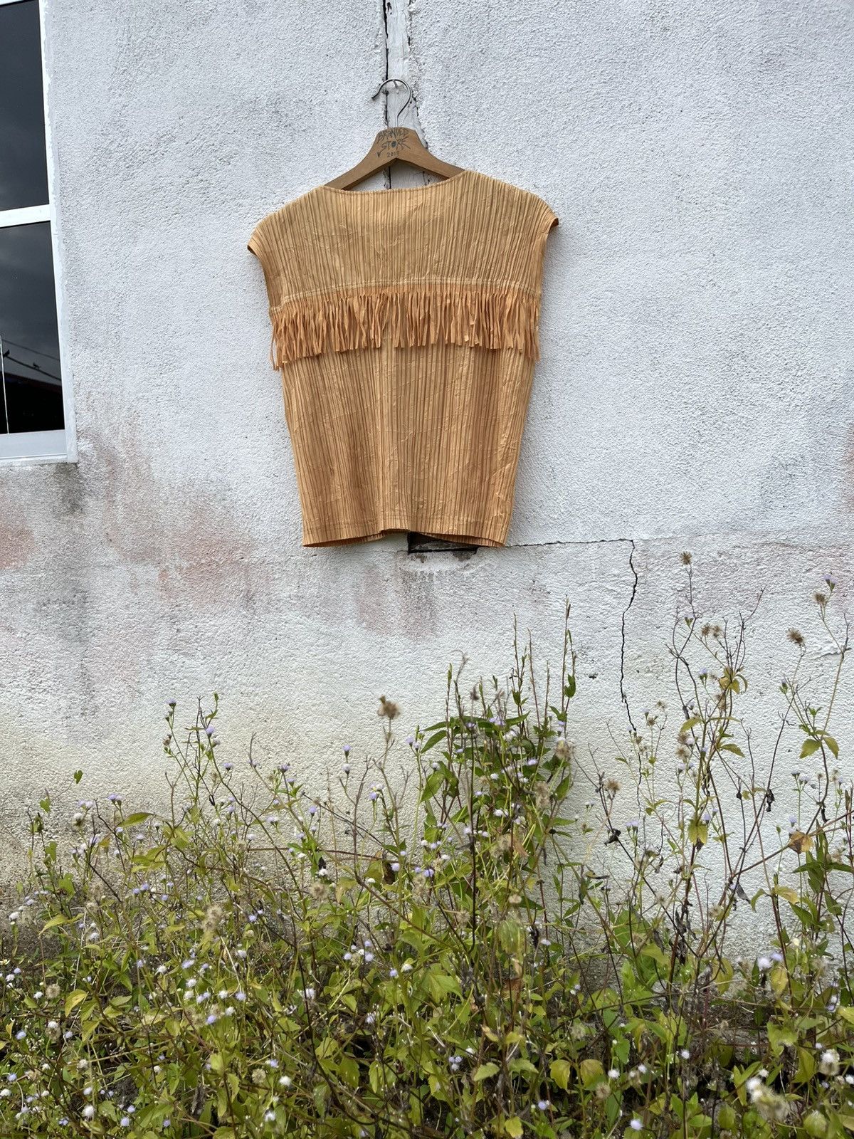 Pleats Please Issey Miyake PLEATS PLEASE Issey Miyake Fringe PP91 Wrinkles Vest Japan Size US M / EU 48-50 / 2 - 11 Thumbnail