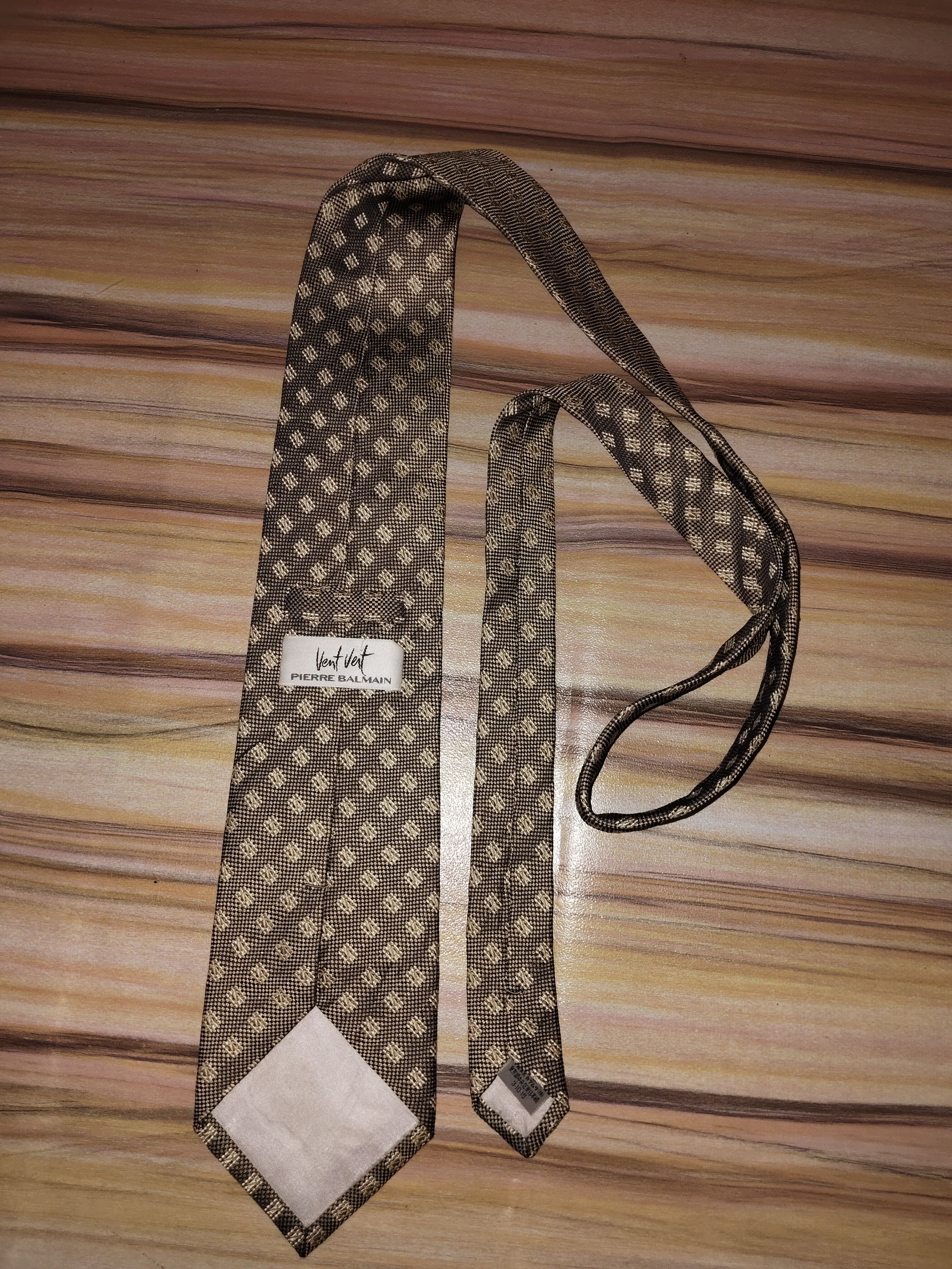 Pierre Balmain PIERRE BALMAIN Vent Vert Necktie Size ONE SIZE - 2 Thumbnail