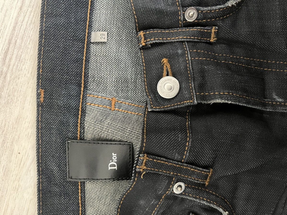 Dior Dior blue denim Kriss Van Assche Era Size US 29 - 8 Thumbnail