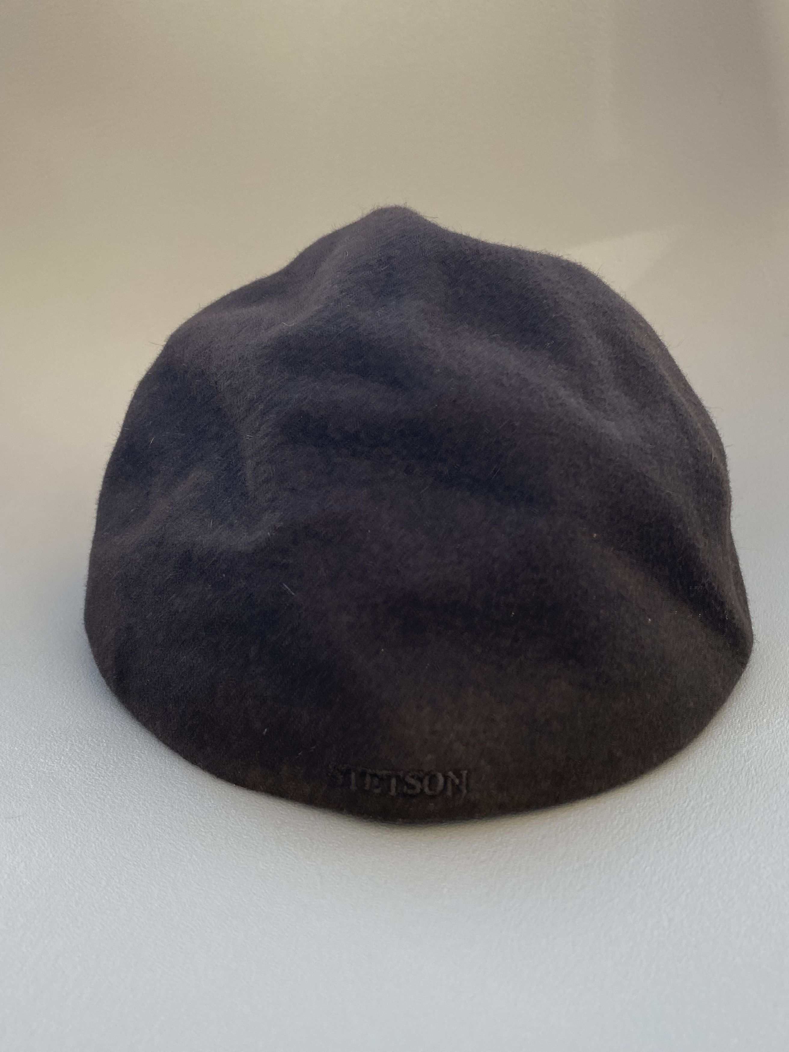 Designer × Stetson Stetson Henks Furfeit Wool Flat Cap Hat Size ONE SIZE - 2 Thumbnail