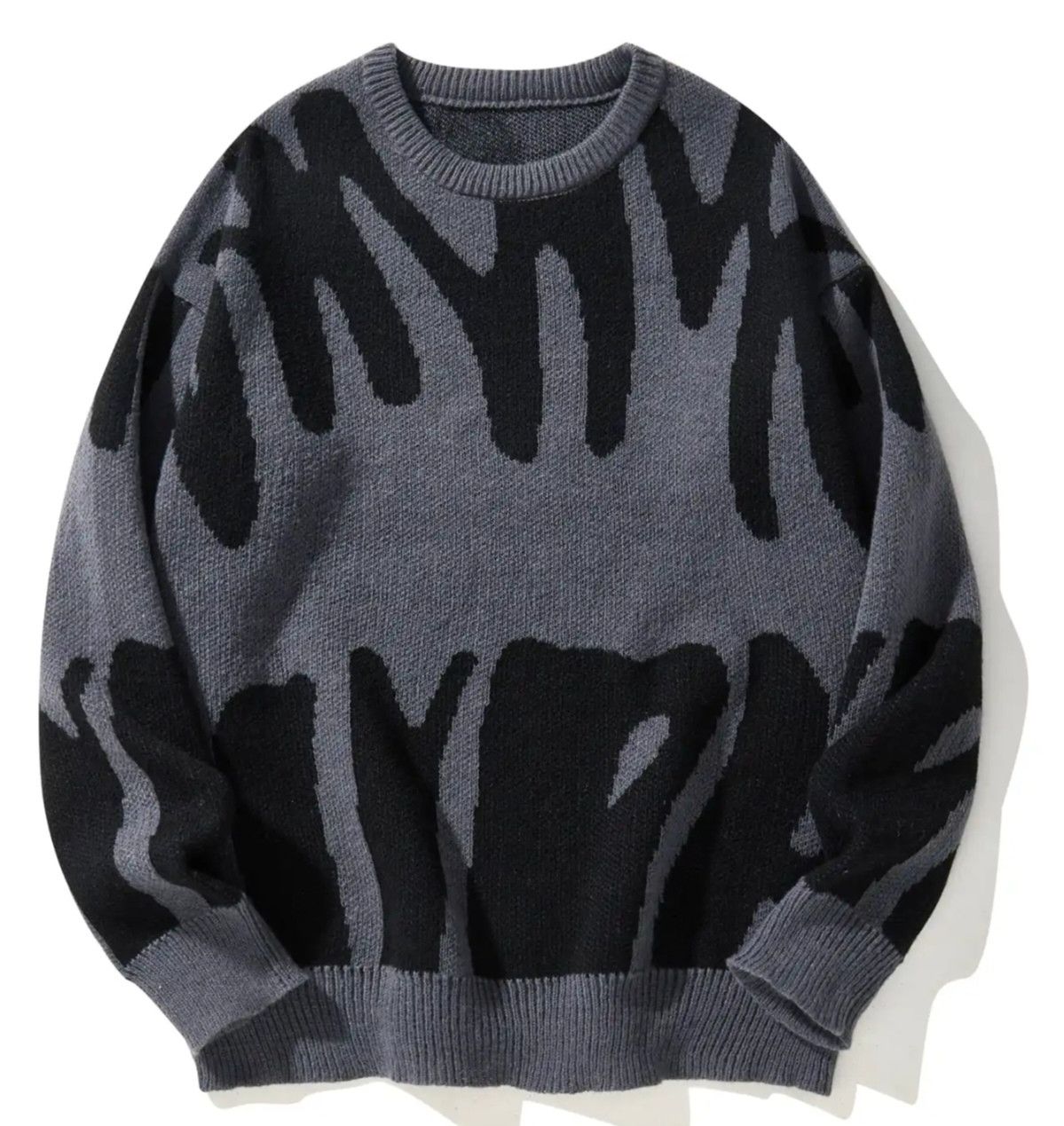 Japanese Brand × Vintage New Men's Sweater Winter New Design Round Neck Size US M / EU 48-50 / 2 - 1 Thumbnail