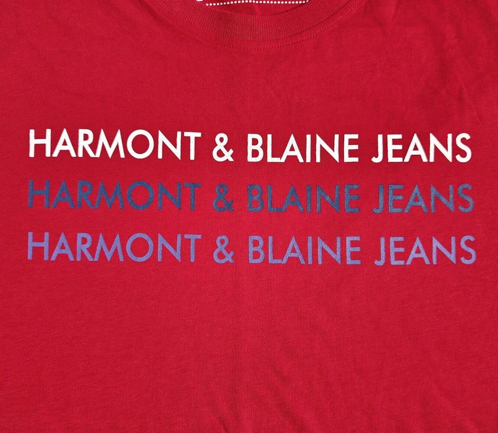 Harmont & Blaine Harmont & Blaine Jeans (HBJ) Crew Neck T-shirt ASM/2072 Size US XXL / EU 58 / 5 - 3 Thumbnail
