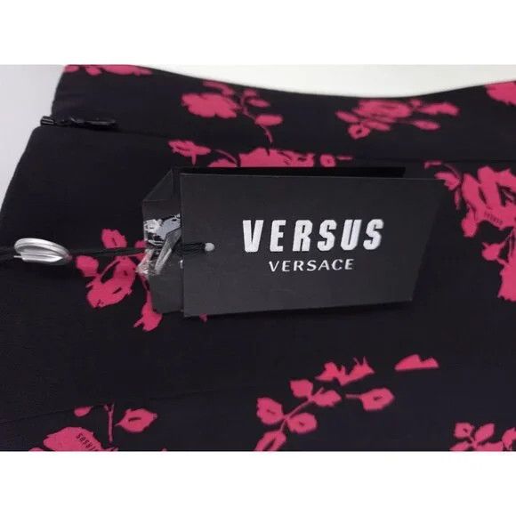Versus Versace Versus Versace Strapless Floral-print Silk-crepe Mini Dress Size L / US 10 / IT 46 - 10 Thumbnail