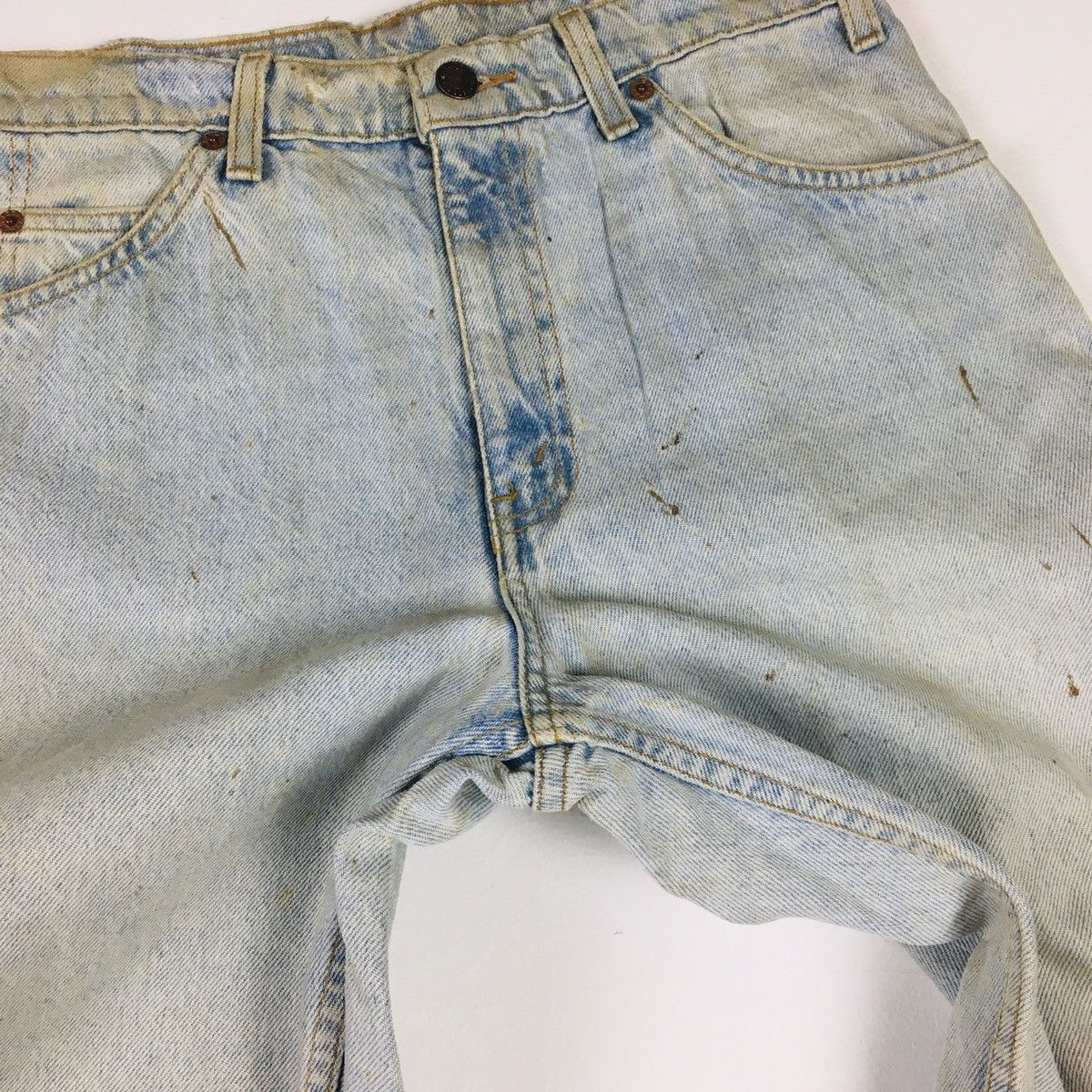 Levi's Vintage 90s Levi’s 550 Orange Tab Relaxed Fit Tapered Leg Size US 32 / EU 48 - 5 Thumbnail