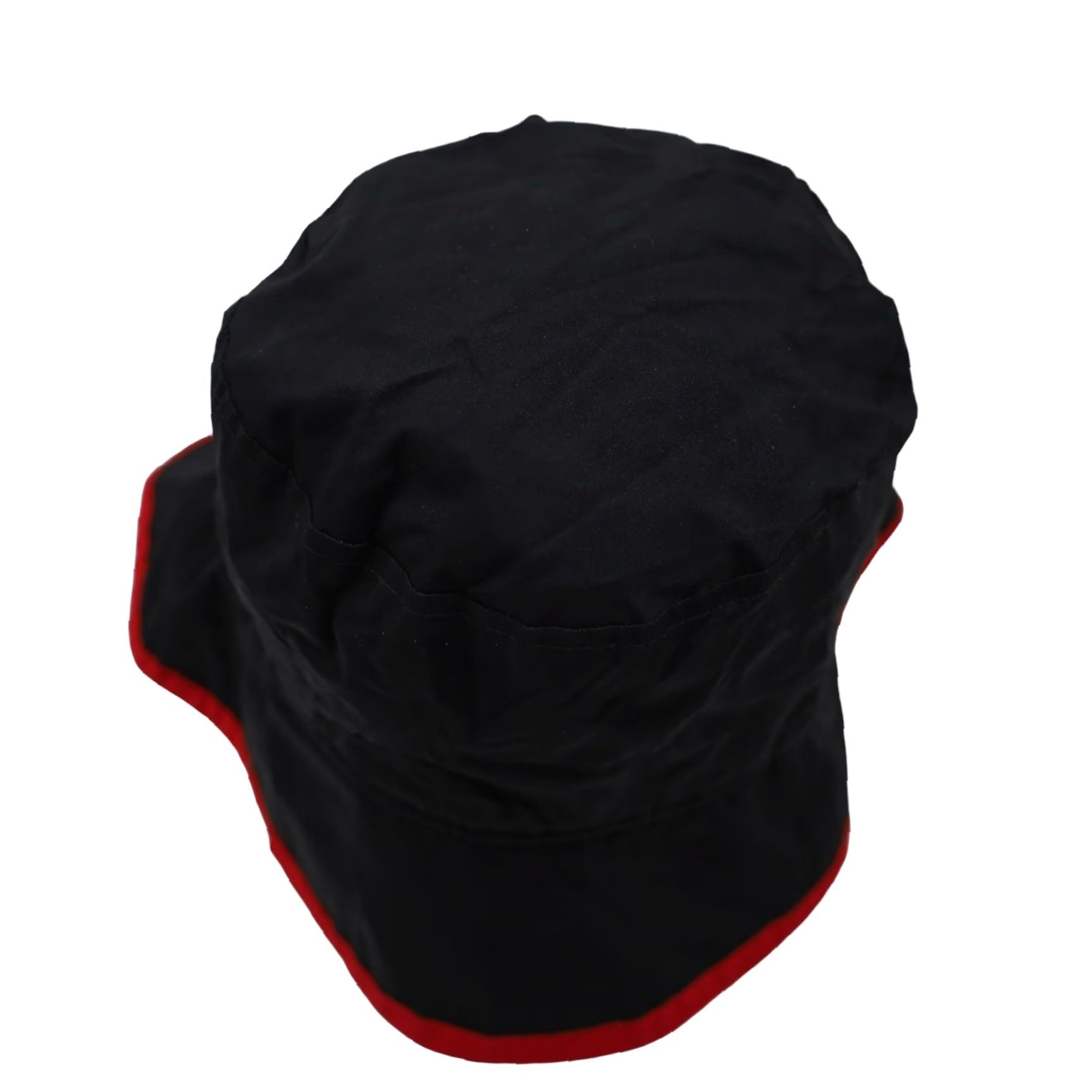 Nike VINTAGE Nike Mini Swoosh Bred Bucket Hat OS Black Men One Size 90s Bucket Hat Mens Size ONE SIZE - 3 Thumbnail