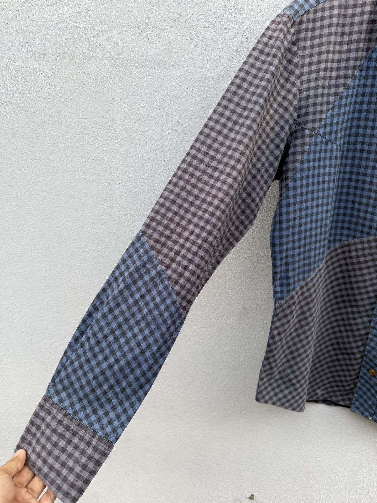 Vivienne Westwood Vivienne Westwood MAN Reconstructed Asymmetrical Shirt Size US M / EU 48-50 / 2 - 4 Thumbnail