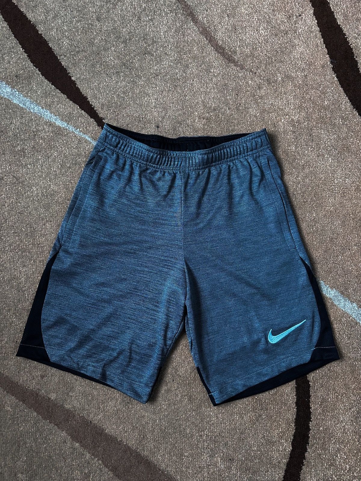 Nike Grey Nike shorts Dri-Fit Slim Fit Size US 31 - 1 Thumbnail