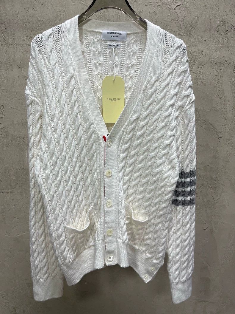 Thom Browne Thom Browne Knitted cardigans Size US XL / EU 56 / 4 - 3 Thumbnail