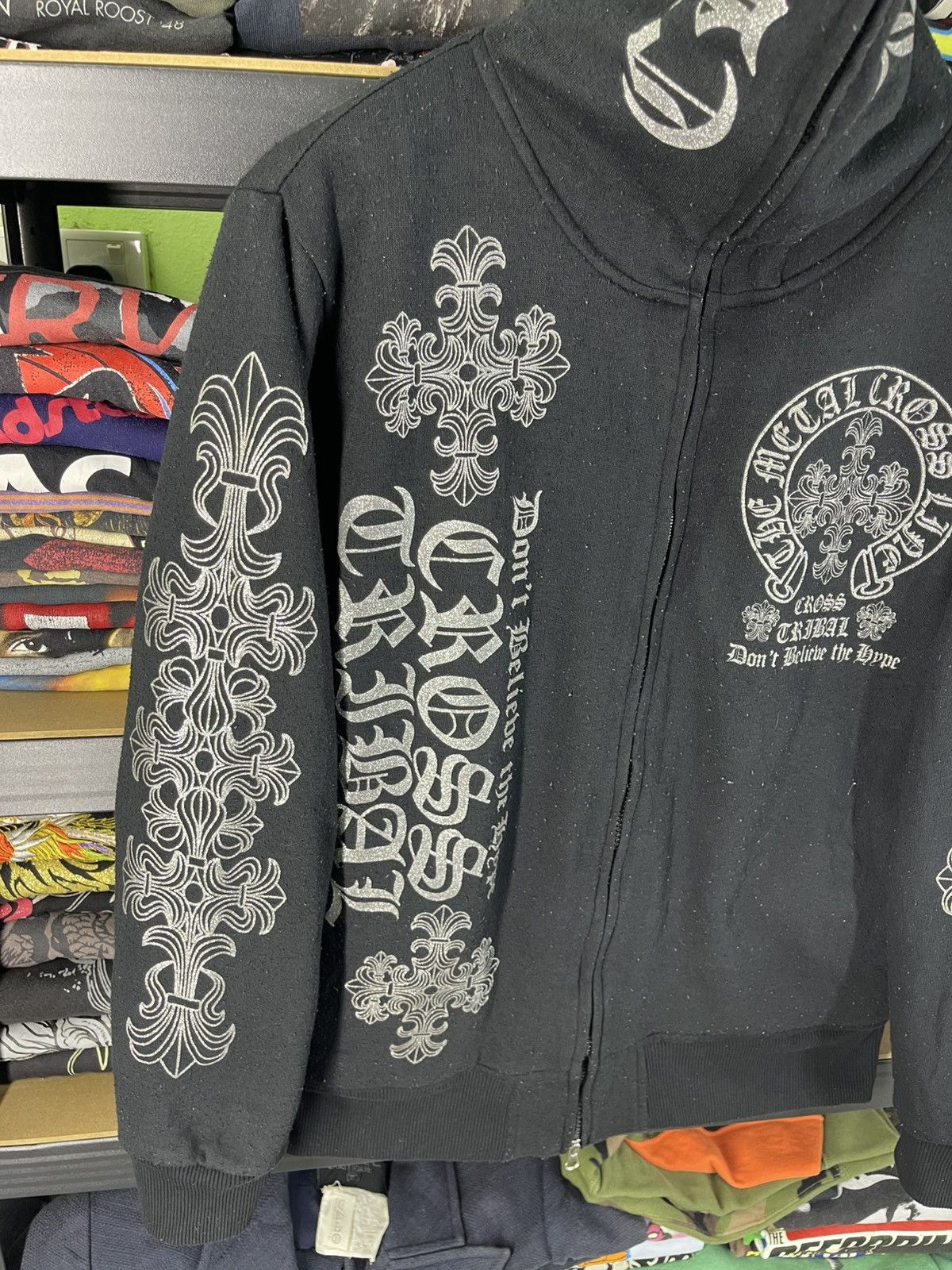 Clash Ahead Vintage Clash Ahead Graphic inspired by Chrome Hearts Hoodie Size US M / EU 48-50 / 2 - 3 Thumbnail
