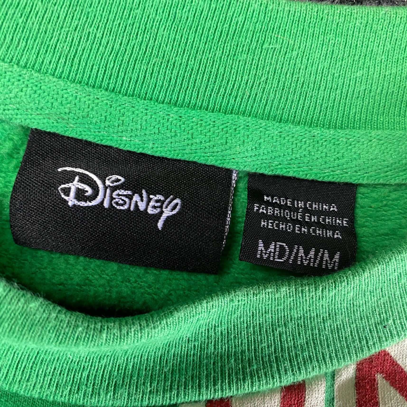 Disney Disney Mickey Mouse Christmas Sweater Unisex Adults Crew Neck Green Fleece Knit M Regular Pullover Size M / US 6-8 / IT 42-44 - 2 Thumbnail