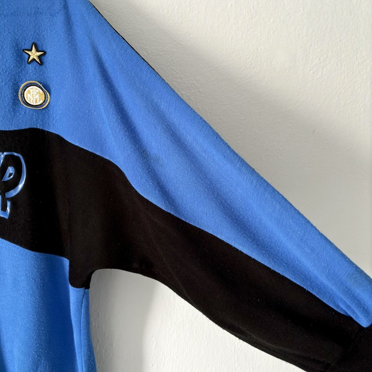 Vintage 🔥 RARE 1989 1990 Inter Milan Uhlsport Vintage Training Top Size US L / EU 52-54 / 3 - 8 Thumbnail