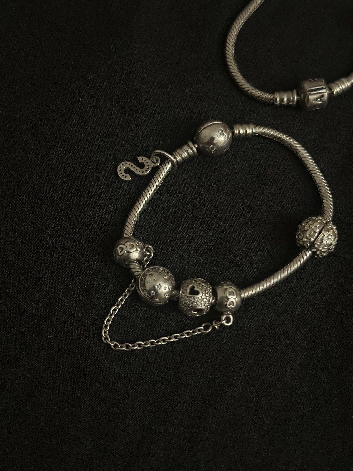 pandora Pandora Charm Bracelet Set – 925 Silver Size ONE SIZE - 3 Thumbnail